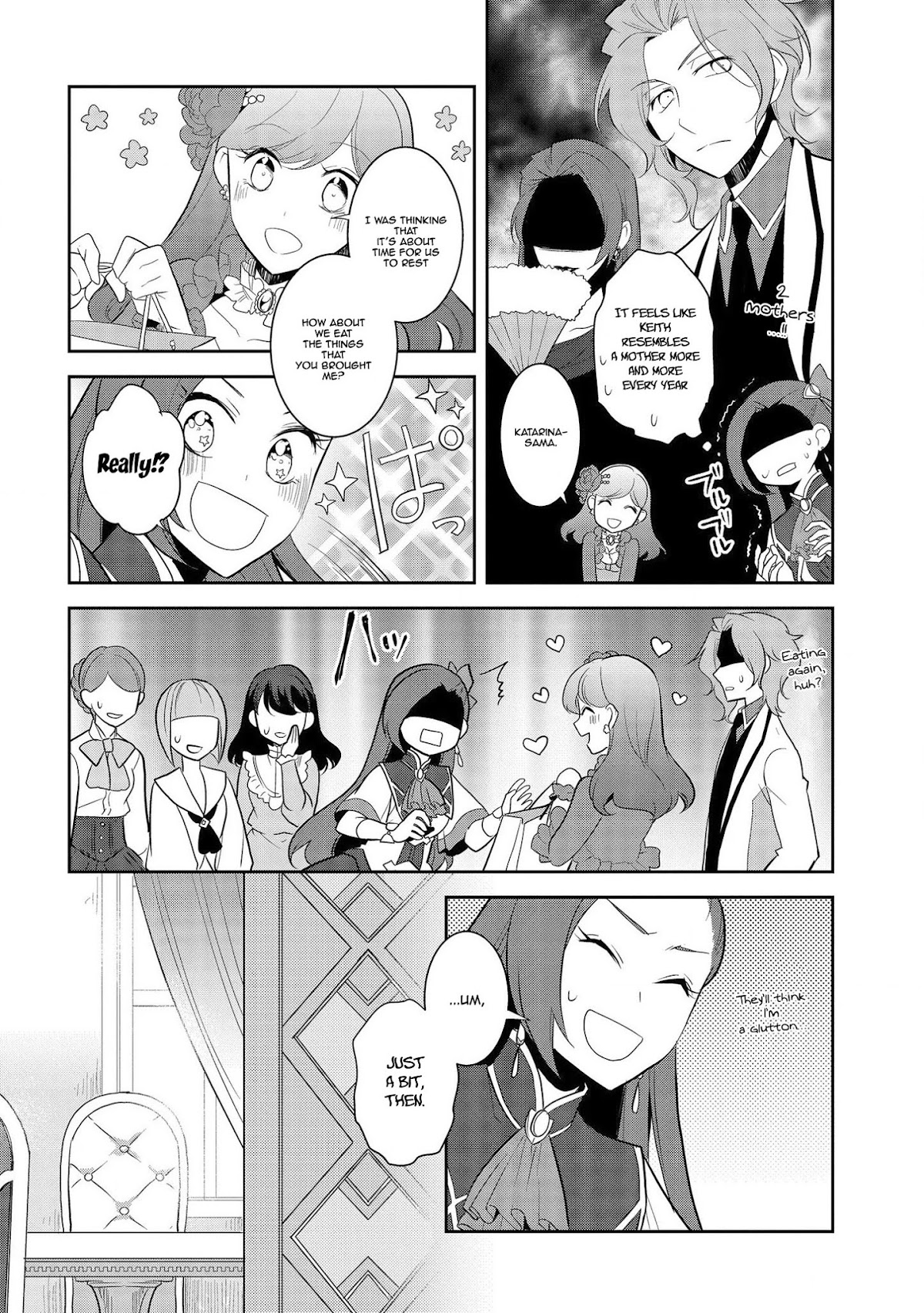 Otome Game no Hametsu Flag shika nai Akuyaku Reijou ni Tensei shite shimatta... Chapter 24 page 9 - Chapter 24: The Magical Academy Festival (2)