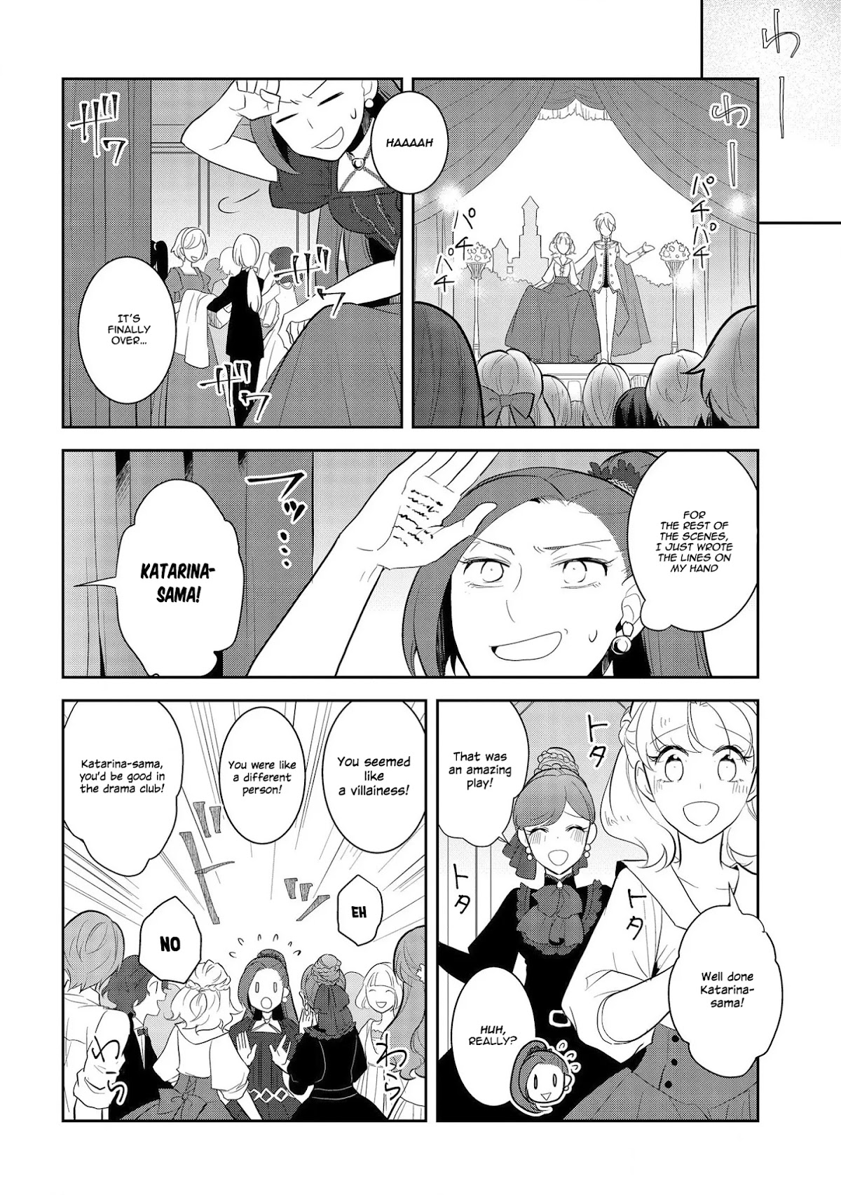 Otome Game no Hametsu Flag shika nai Akuyaku Reijou ni Tensei shite shimatta... Chapter 26 page 13 - Chapter 26: The Magical Academy Festival (4)
