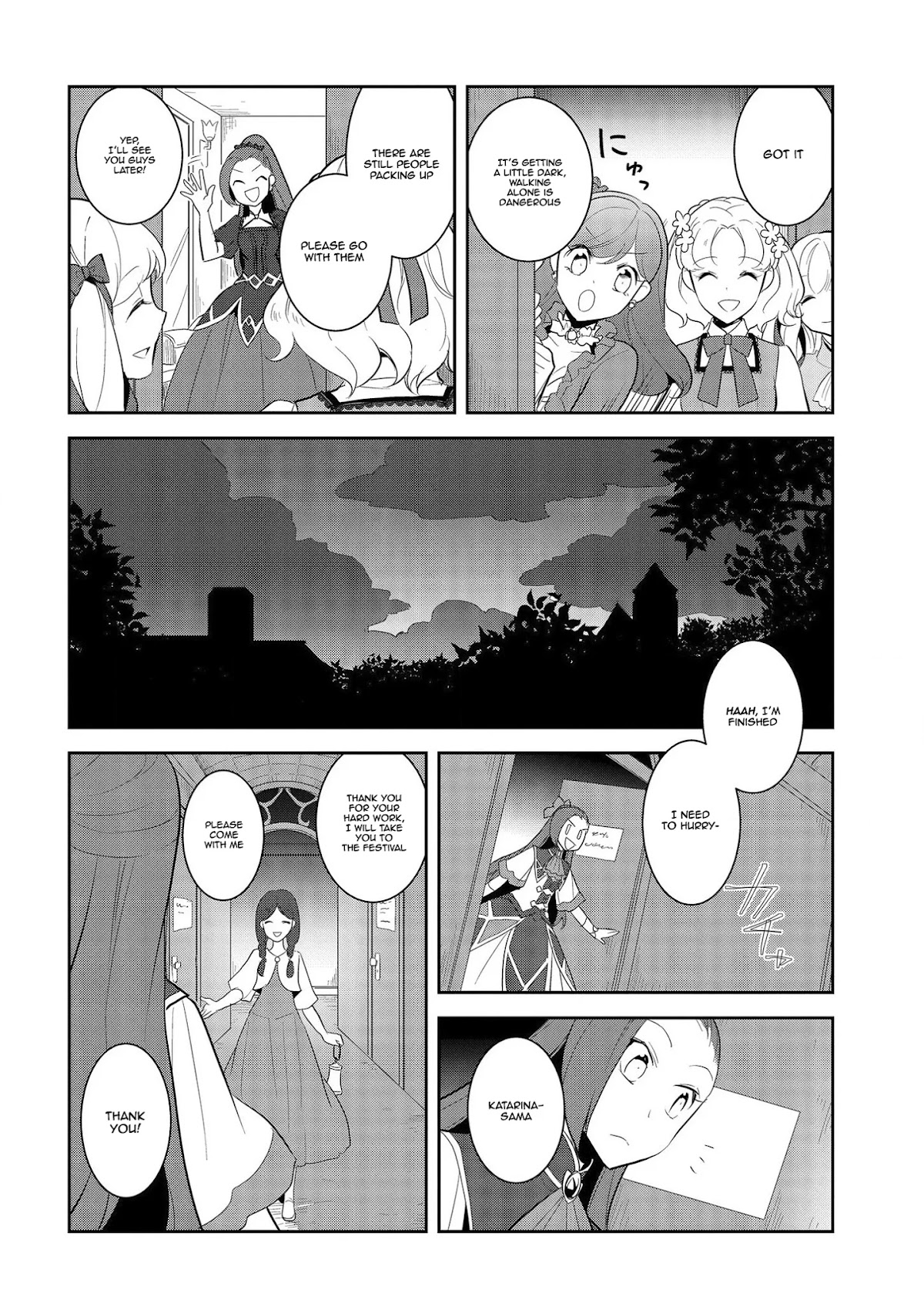 Otome Game no Hametsu Flag shika nai Akuyaku Reijou ni Tensei shite shimatta... Chapter 26 page 15 - Chapter 26: The Magical Academy Festival (4)