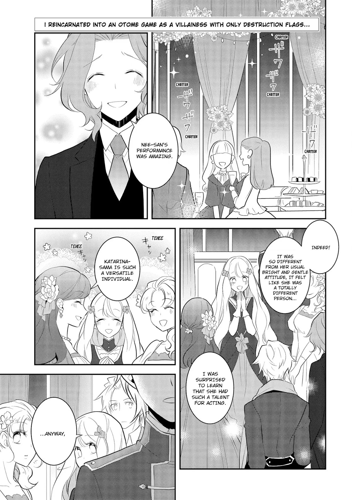 Otome Game no Hametsu Flag shika nai Akuyaku Reijou ni Tensei shite shimatta... Chapter 27 page 1 - Chapter 27: The prisoner ①