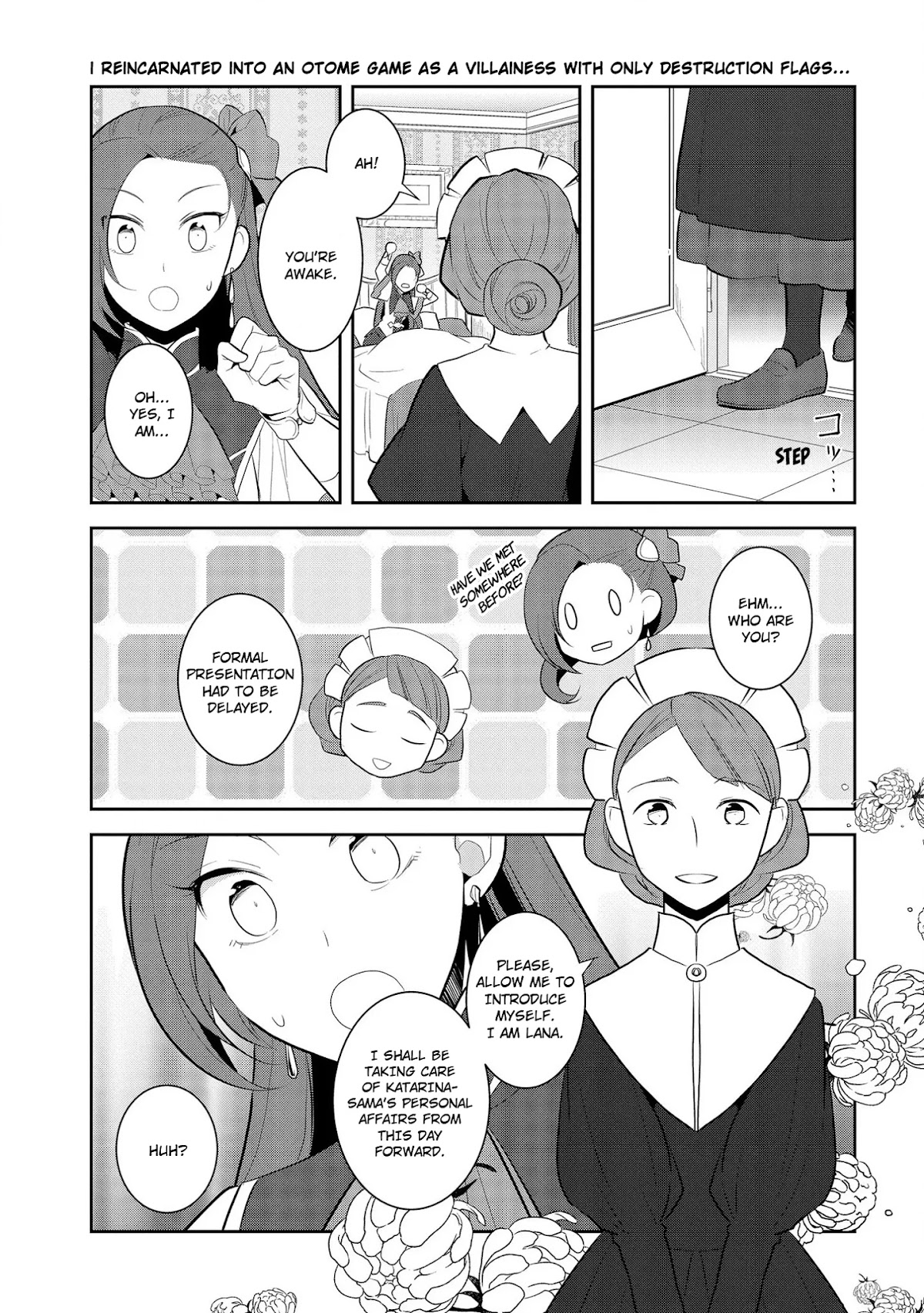Otome Game no Hametsu Flag shika nai Akuyaku Reijou ni Tensei shite shimatta... Chapter 27 page 5 - Chapter 27: The prisoner ①