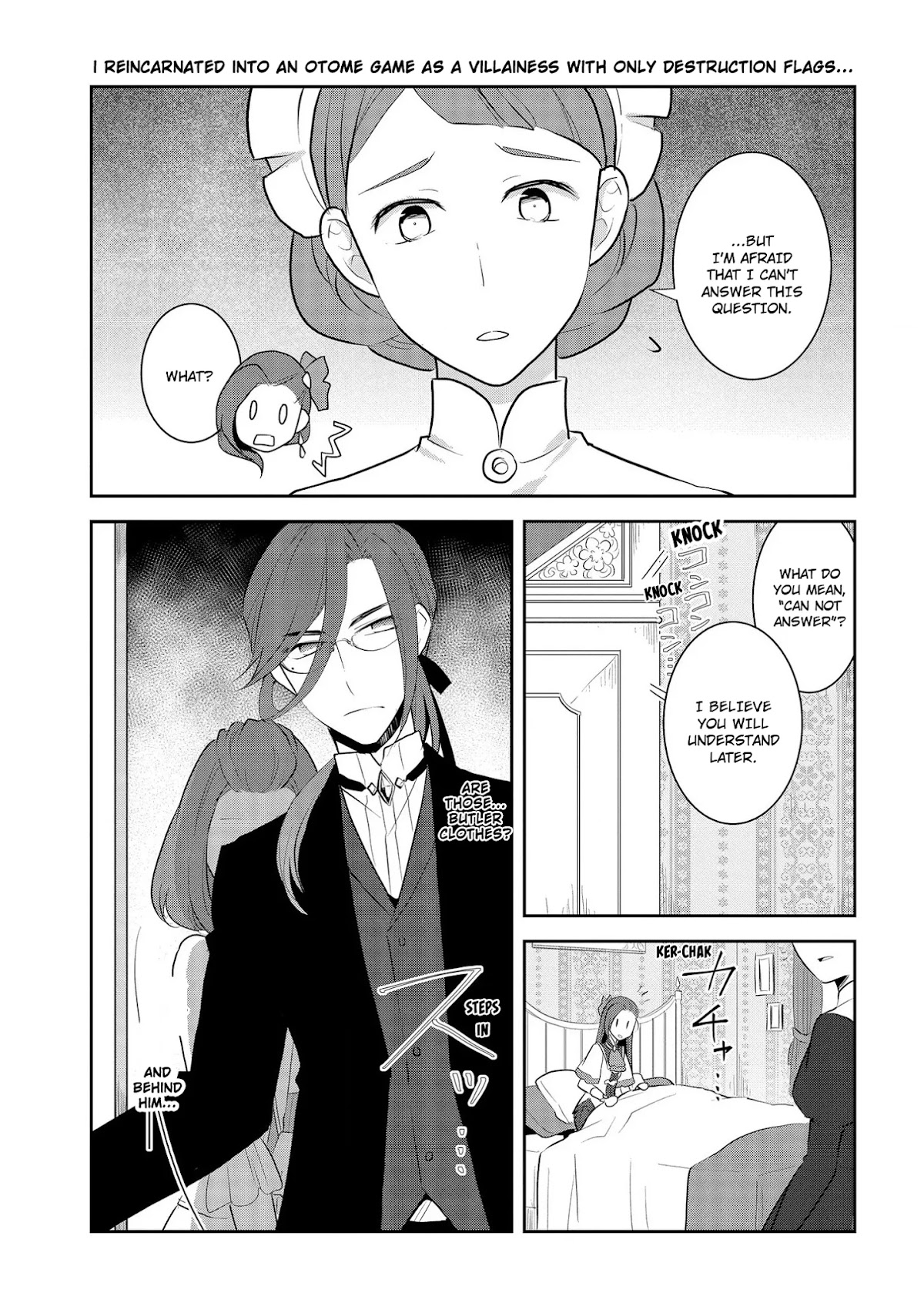 Otome Game no Hametsu Flag shika nai Akuyaku Reijou ni Tensei shite shimatta... Chapter 27 page 7 - Chapter 27: The prisoner ①