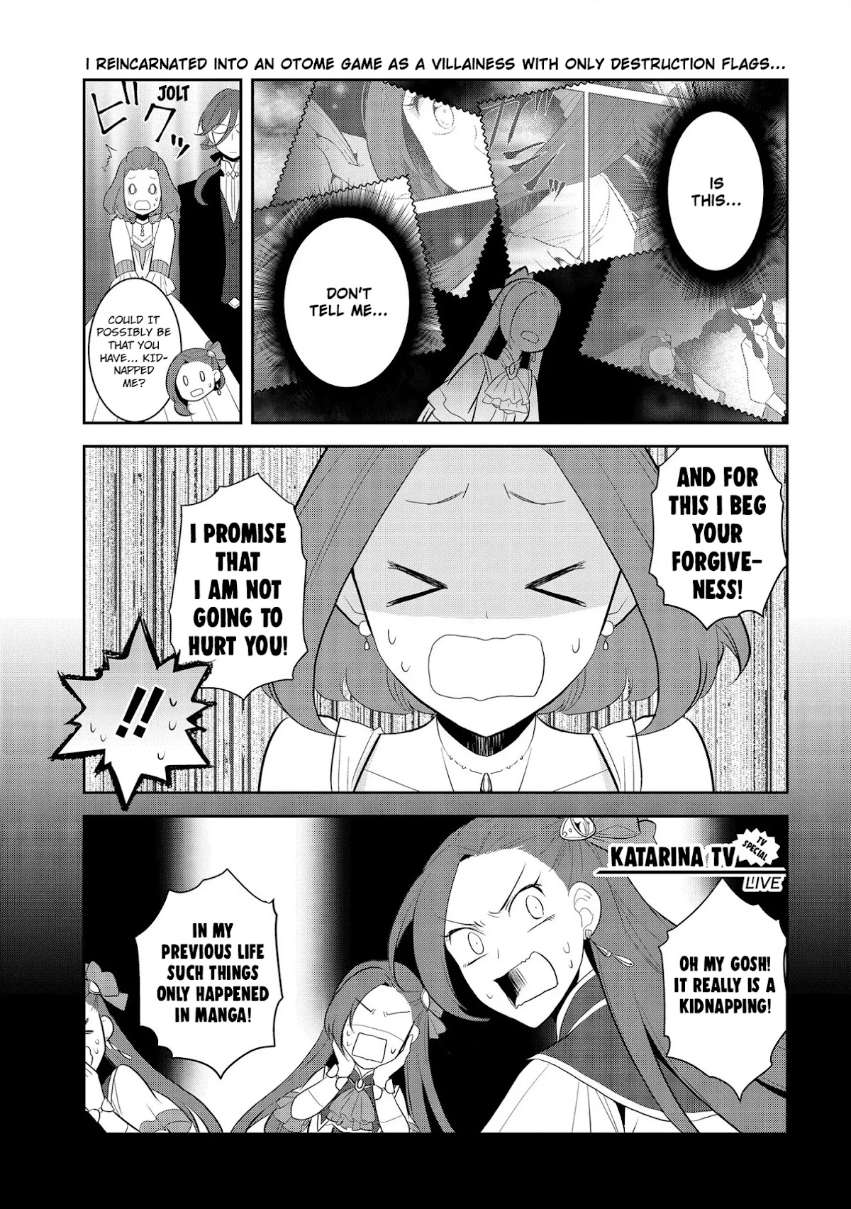 Otome Game no Hametsu Flag shika nai Akuyaku Reijou ni Tensei shite shimatta... Chapter 27 page 9 - Chapter 27: The prisoner ①