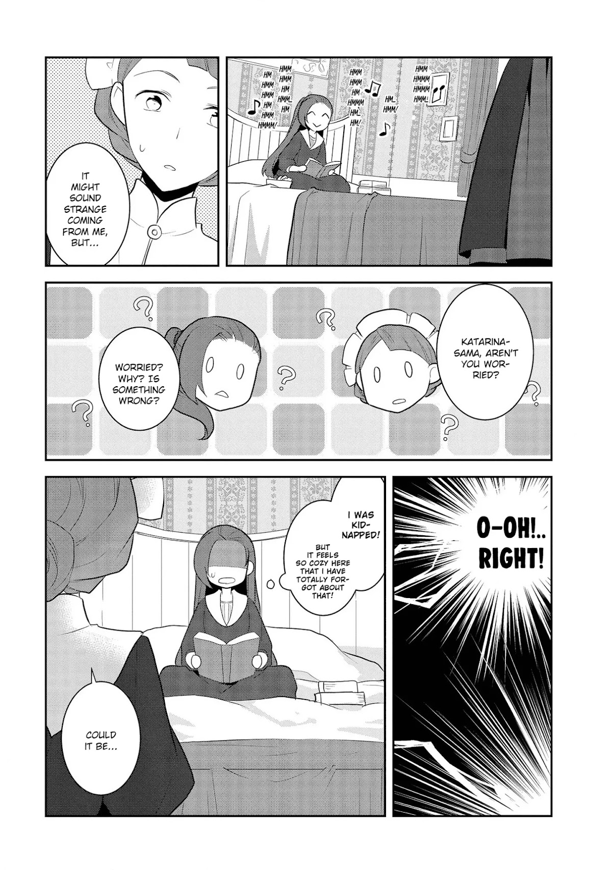 Otome Game no Hametsu Flag shika nai Akuyaku Reijou ni Tensei shite shimatta... Chapter 28 page 4 - Chapter 28: The prisoner ②