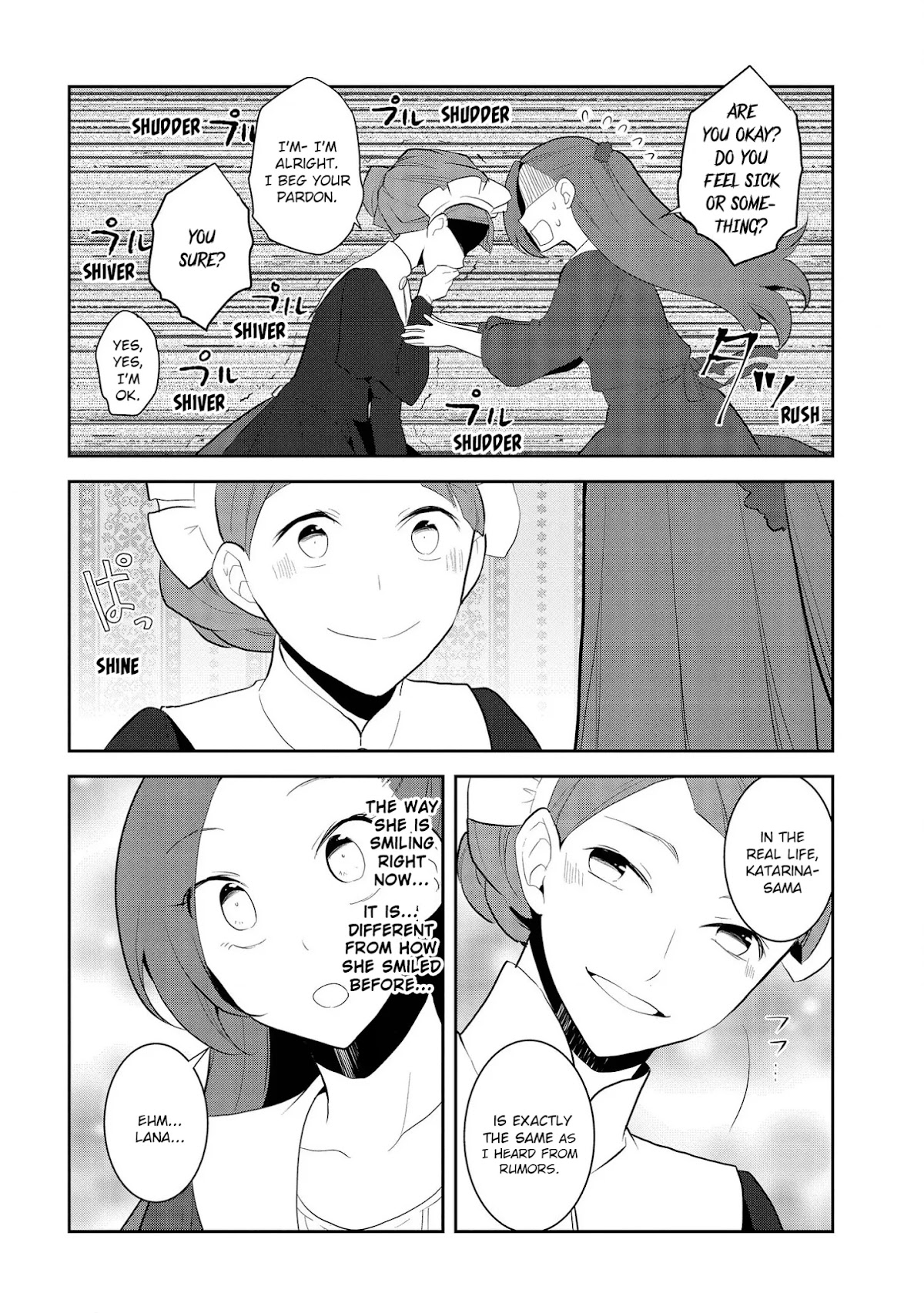 Otome Game no Hametsu Flag shika nai Akuyaku Reijou ni Tensei shite shimatta... Chapter 28 page 6 - Chapter 28: The prisoner ②