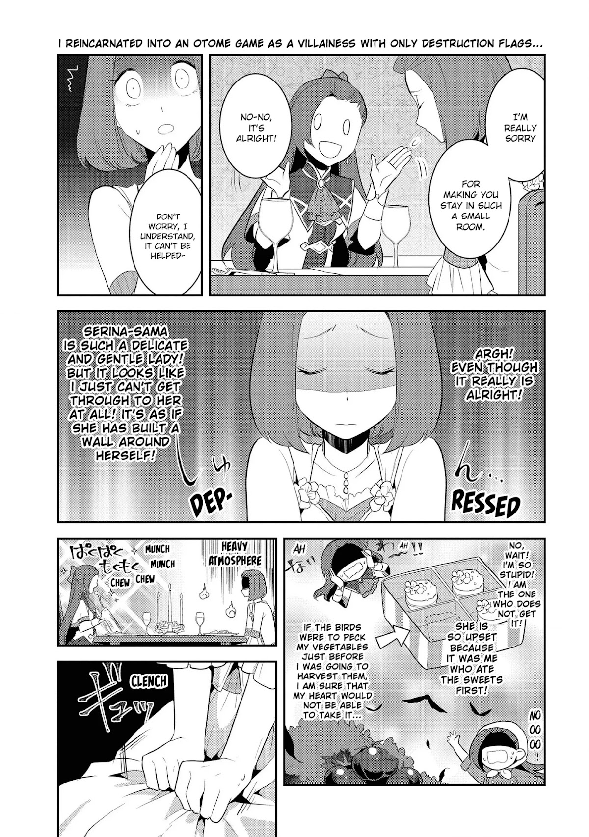 Otome Game no Hametsu Flag shika nai Akuyaku Reijou ni Tensei shite shimatta... Chapter 28 page 9 - Chapter 28: The prisoner ②