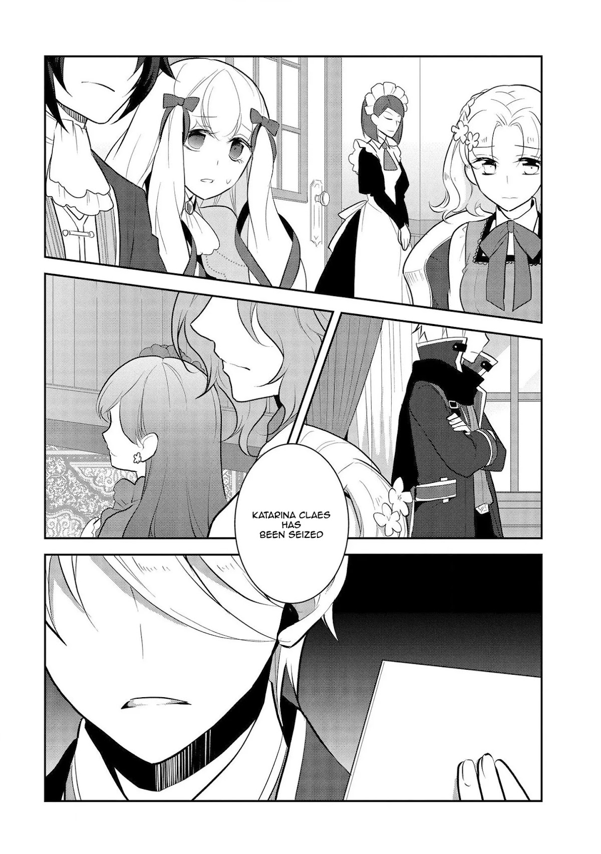 Otome Game no Hametsu Flag shika nai Akuyaku Reijou ni Tensei shite shimatta... Chapter 29 page 2 - Chapter 29: The Prisoner (3)