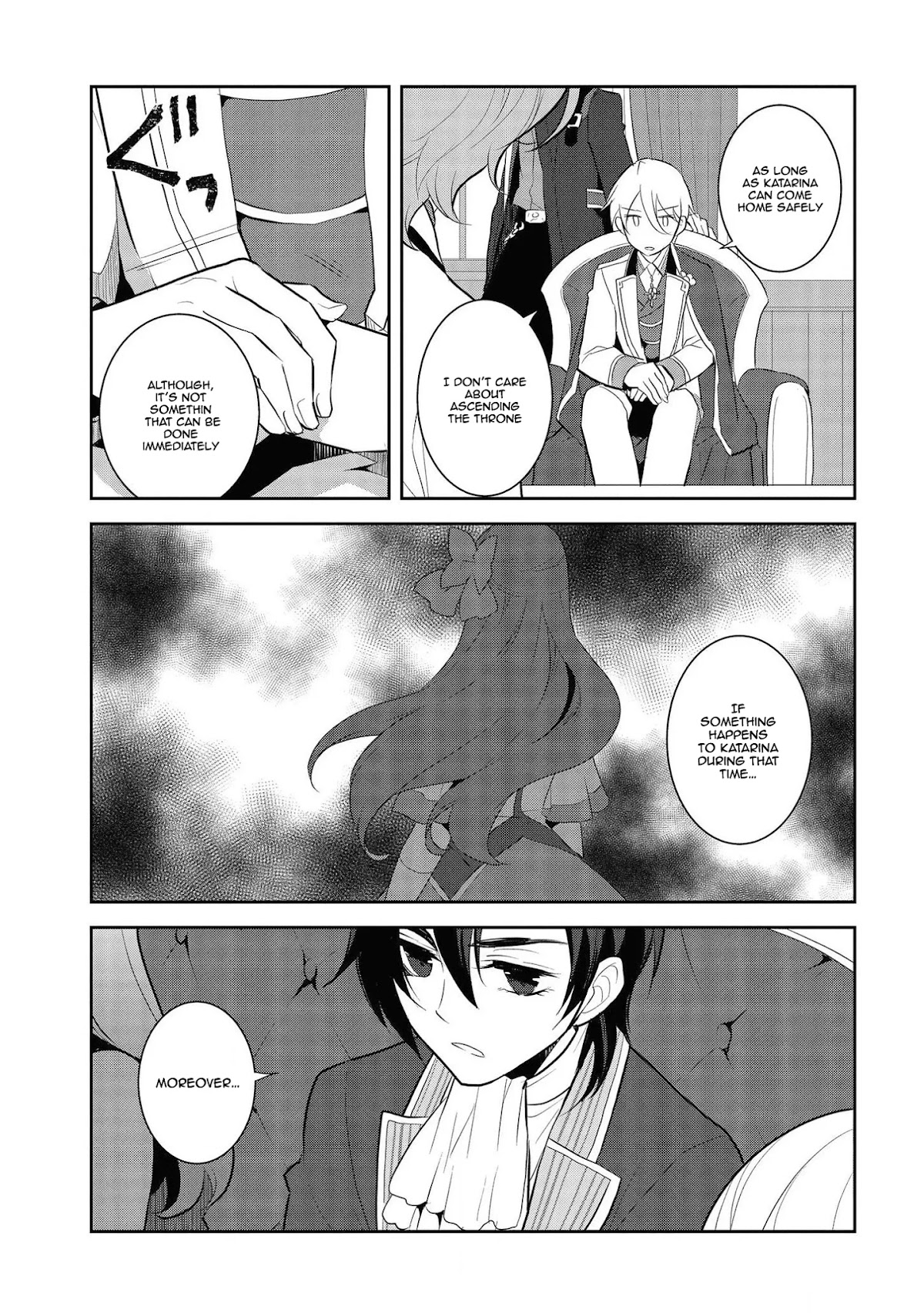 Otome Game no Hametsu Flag shika nai Akuyaku Reijou ni Tensei shite shimatta... Chapter 29 page 5 - Chapter 29: The Prisoner (3)