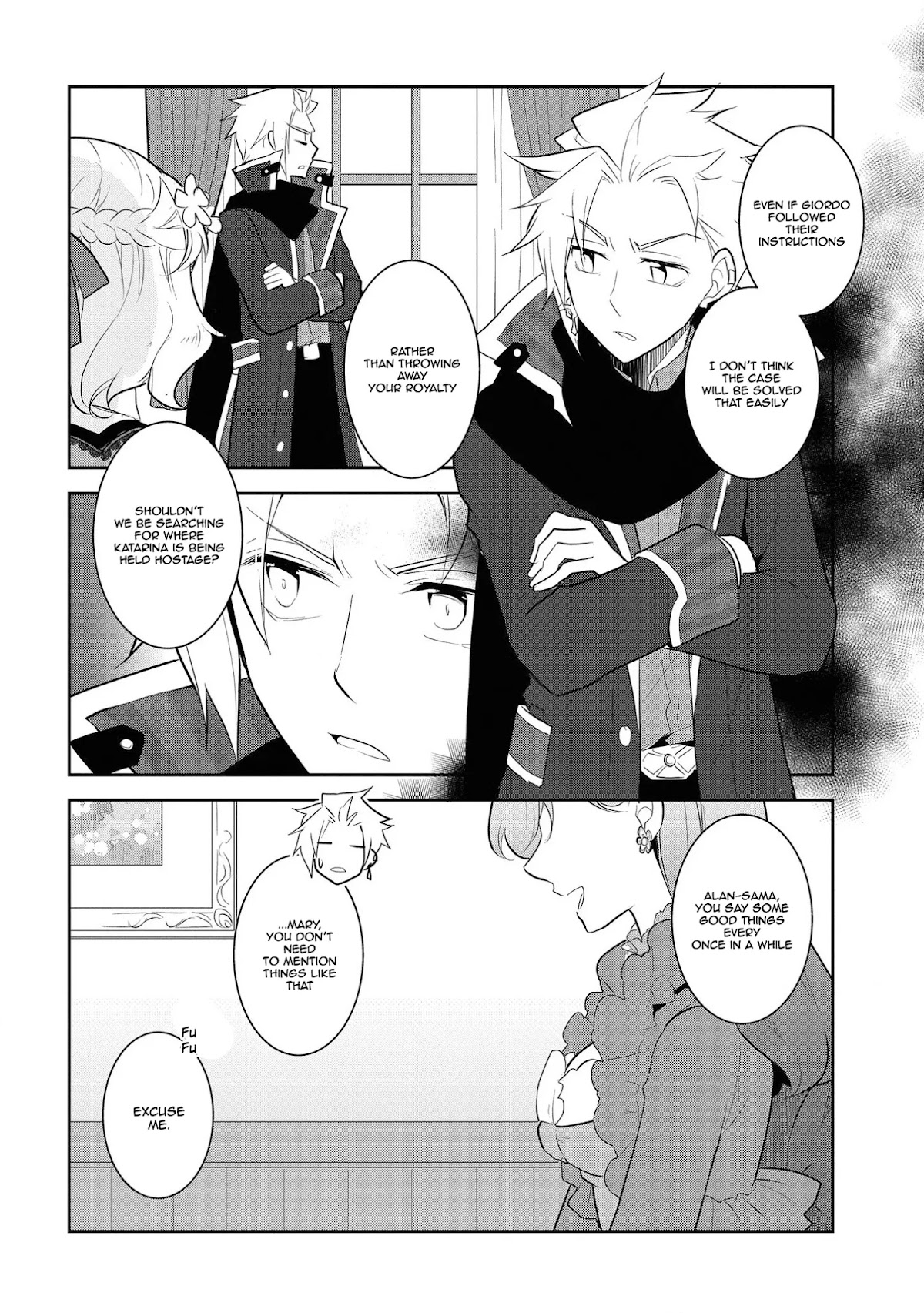 Otome Game no Hametsu Flag shika nai Akuyaku Reijou ni Tensei shite shimatta... Chapter 29 page 8 - Chapter 29: The Prisoner (3)