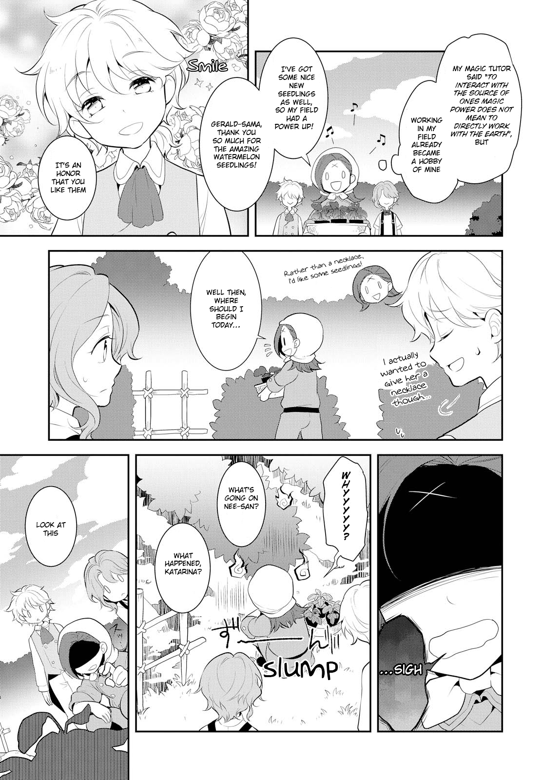 Otome Game no Hametsu Flag shika nai Akuyaku Reijou ni Tensei shite shimatta... Chapter 3 page 4 - Chapter 3