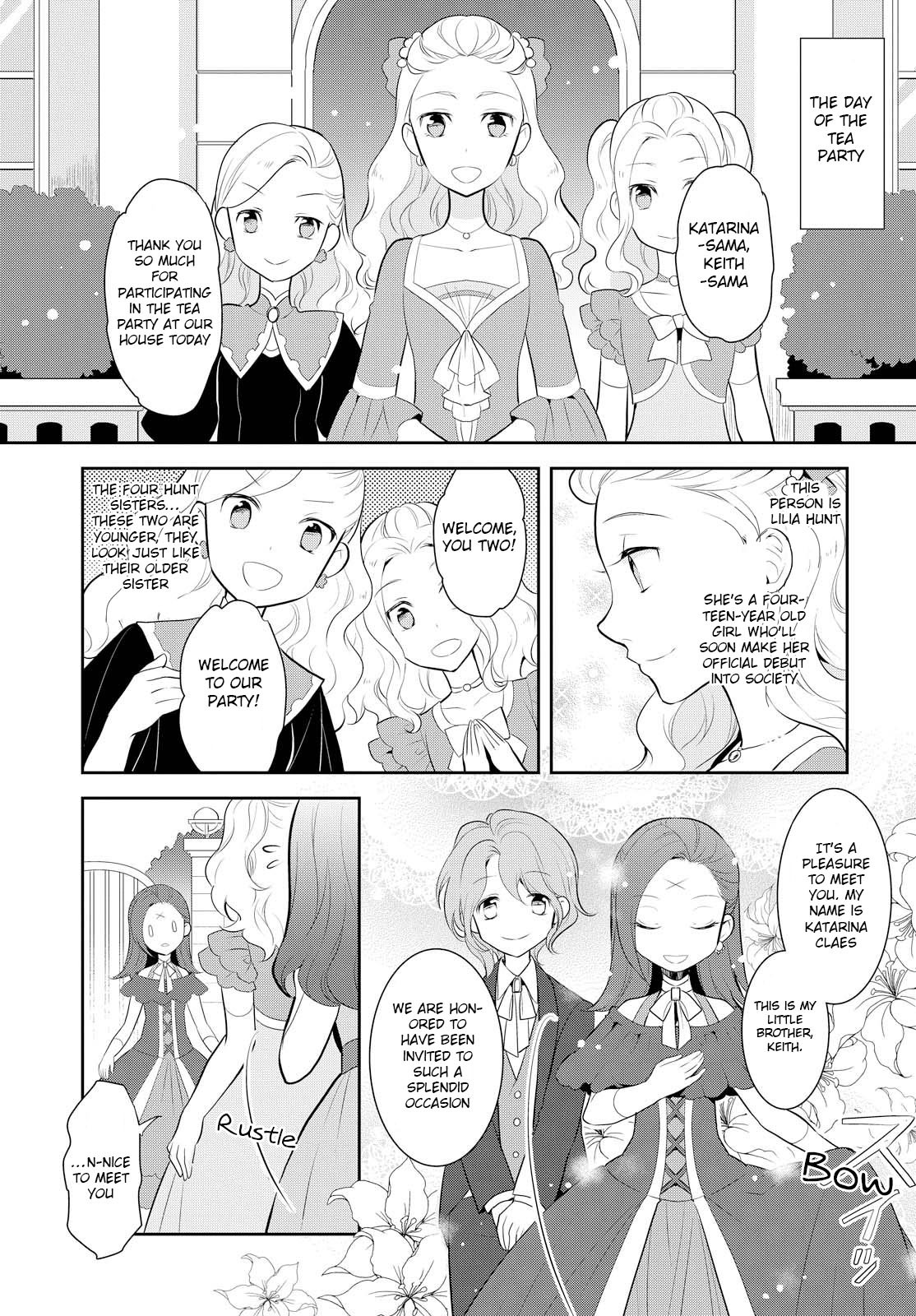 Otome Game no Hametsu Flag shika nai Akuyaku Reijou ni Tensei shite shimatta... Chapter 3 page 8 - Chapter 3