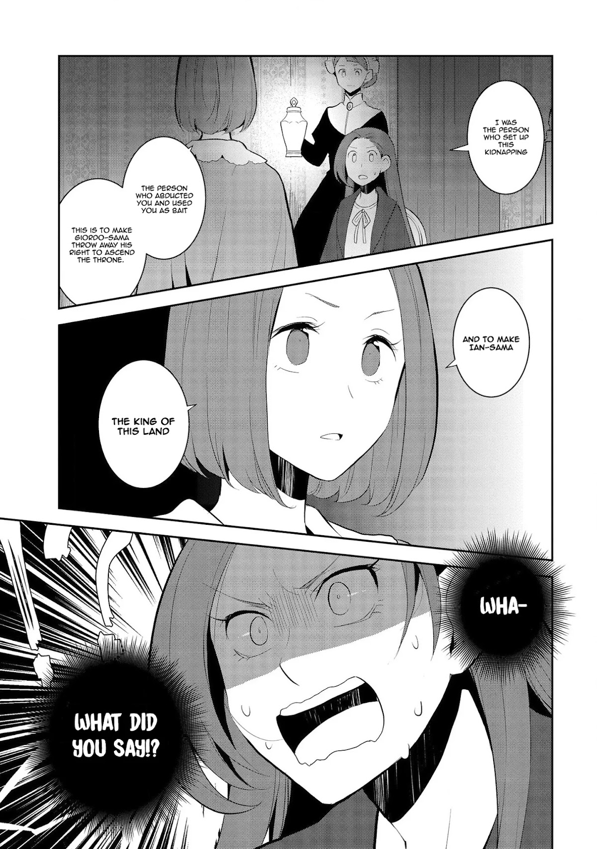 Otome Game no Hametsu Flag shika nai Akuyaku Reijou ni Tensei shite shimatta... Chapter 30 page 1 - Chapter 30: The Prisoner (4)