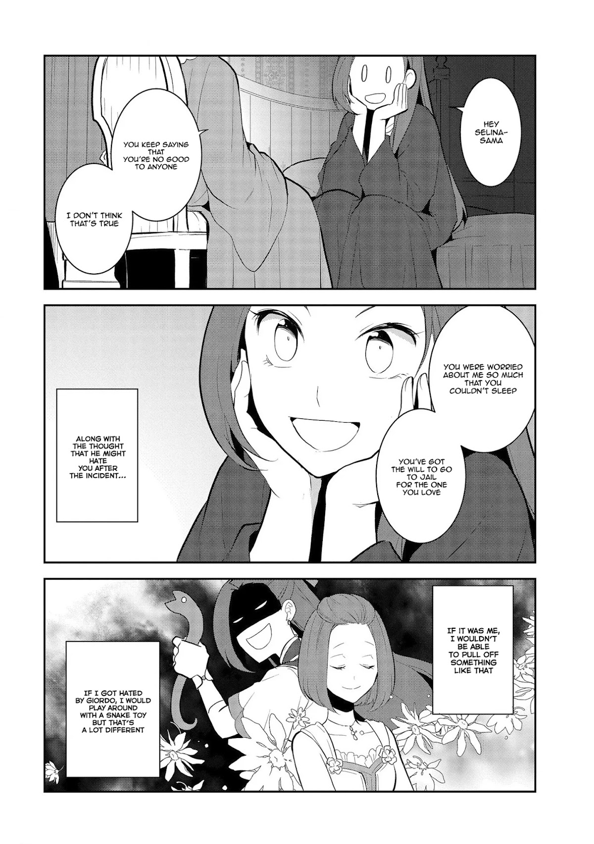 Otome Game no Hametsu Flag shika nai Akuyaku Reijou ni Tensei shite shimatta... Chapter 30 page 16 - Chapter 30: The Prisoner (4)