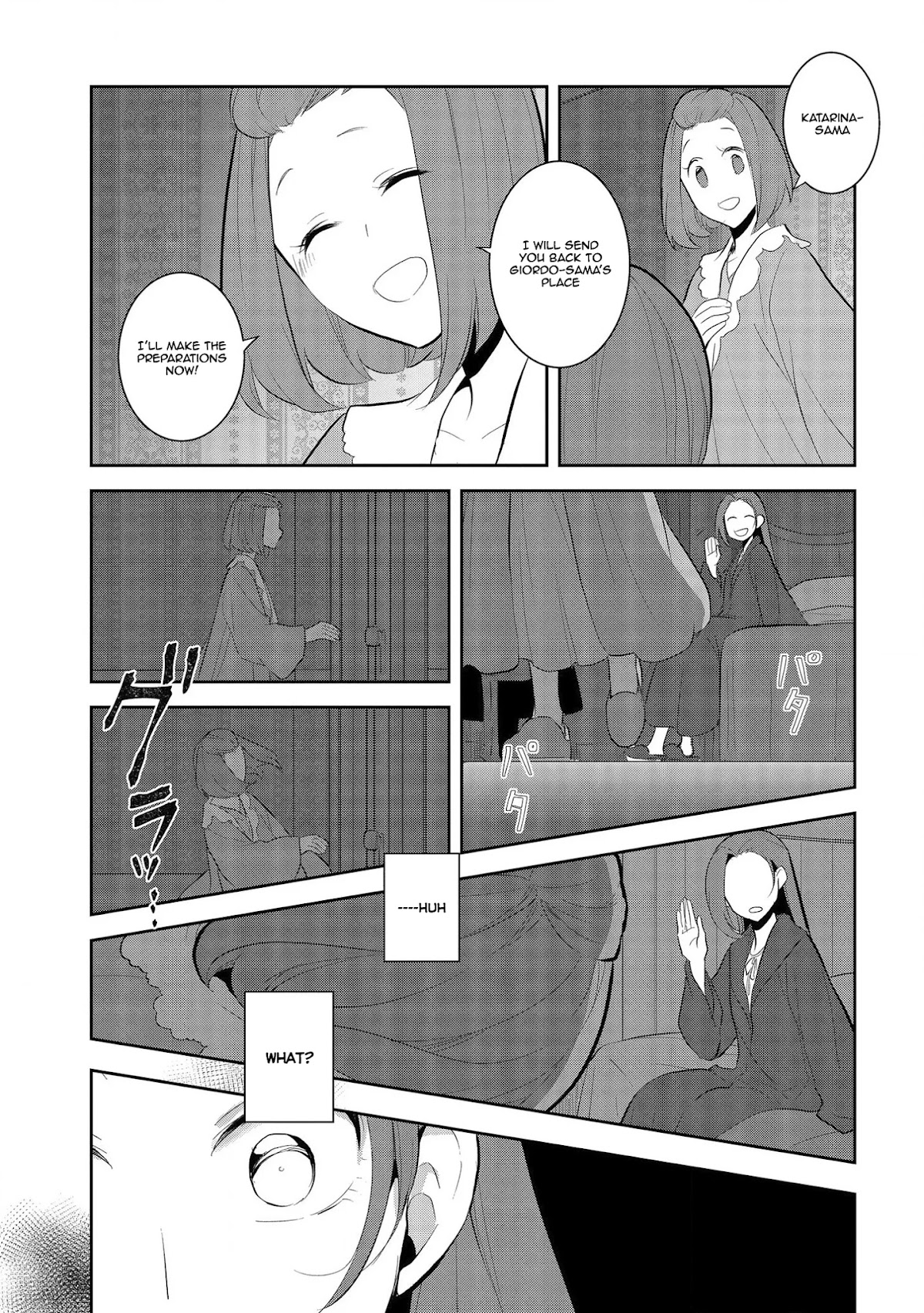 Otome Game no Hametsu Flag shika nai Akuyaku Reijou ni Tensei shite shimatta... Chapter 30 page 21 - Chapter 30: The Prisoner (4)