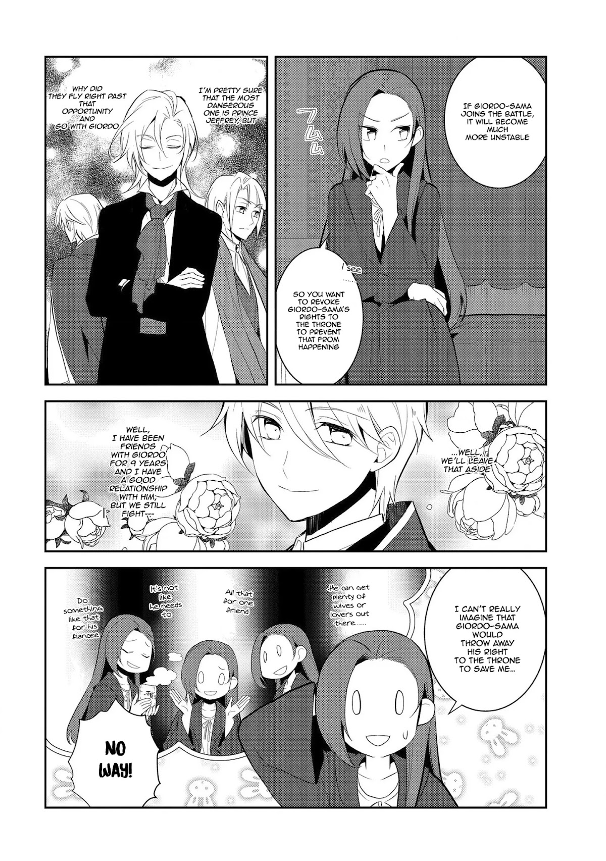 Otome Game no Hametsu Flag shika nai Akuyaku Reijou ni Tensei shite shimatta... Chapter 30 page 4 - Chapter 30: The Prisoner (4)