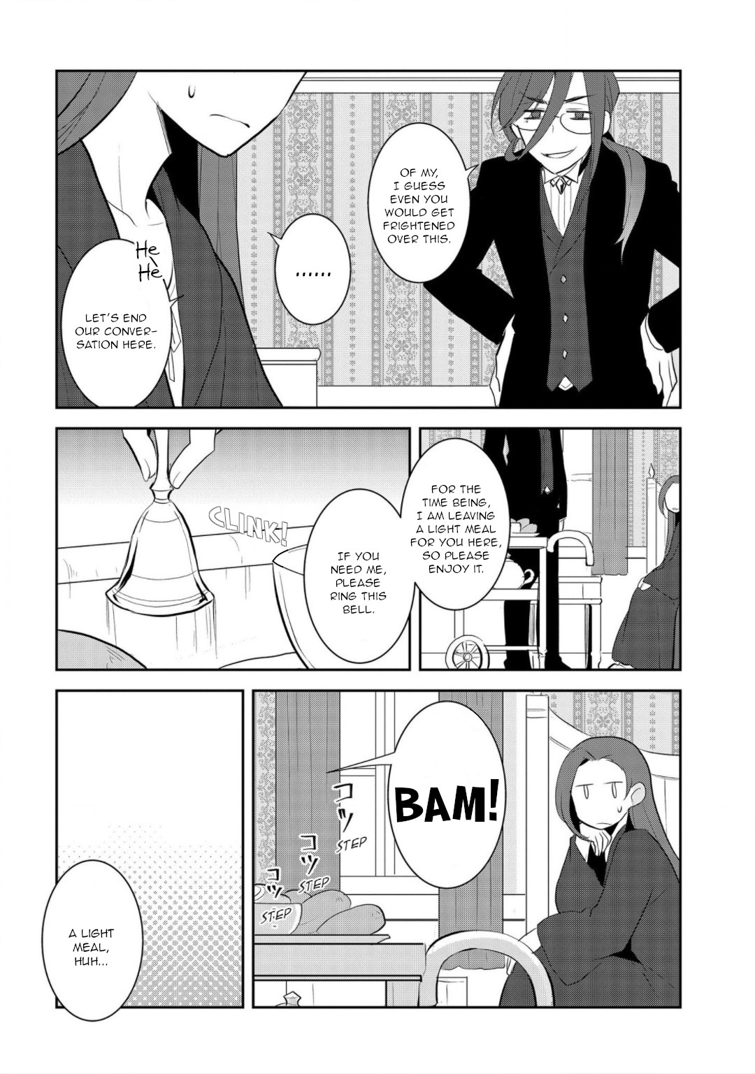 Otome Game no Hametsu Flag shika nai Akuyaku Reijou ni Tensei shite shimatta... Chapter 31 page 14 - Chapter 31: The Prisoner (5)