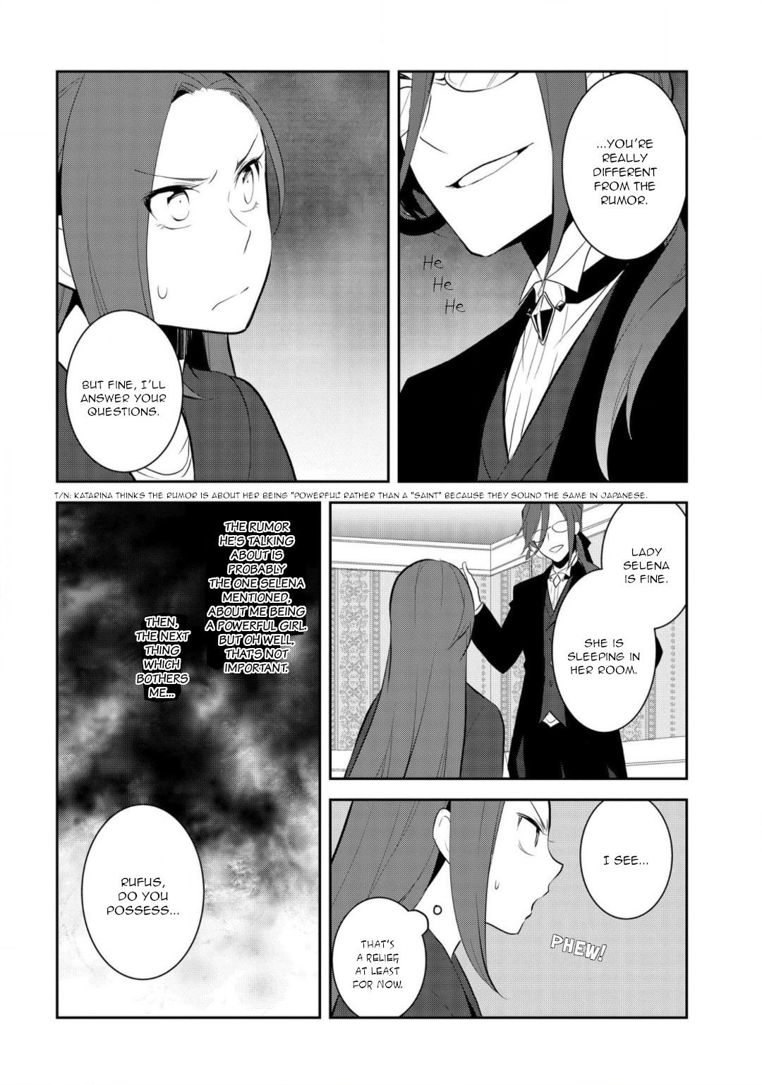 Otome Game no Hametsu Flag shika nai Akuyaku Reijou ni Tensei shite shimatta... Chapter 31 page 8 - Chapter 31: The Prisoner (5)