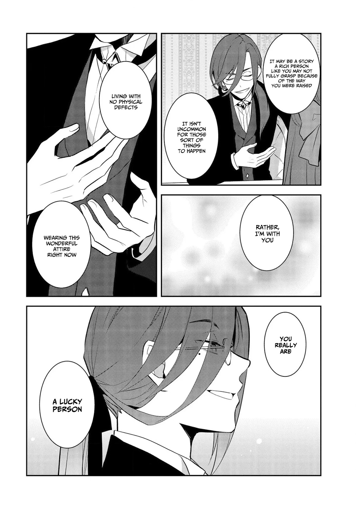 Otome Game no Hametsu Flag shika nai Akuyaku Reijou ni Tensei shite shimatta... Chapter 32 page 6 - Chapter 32: The Prisoner (6)