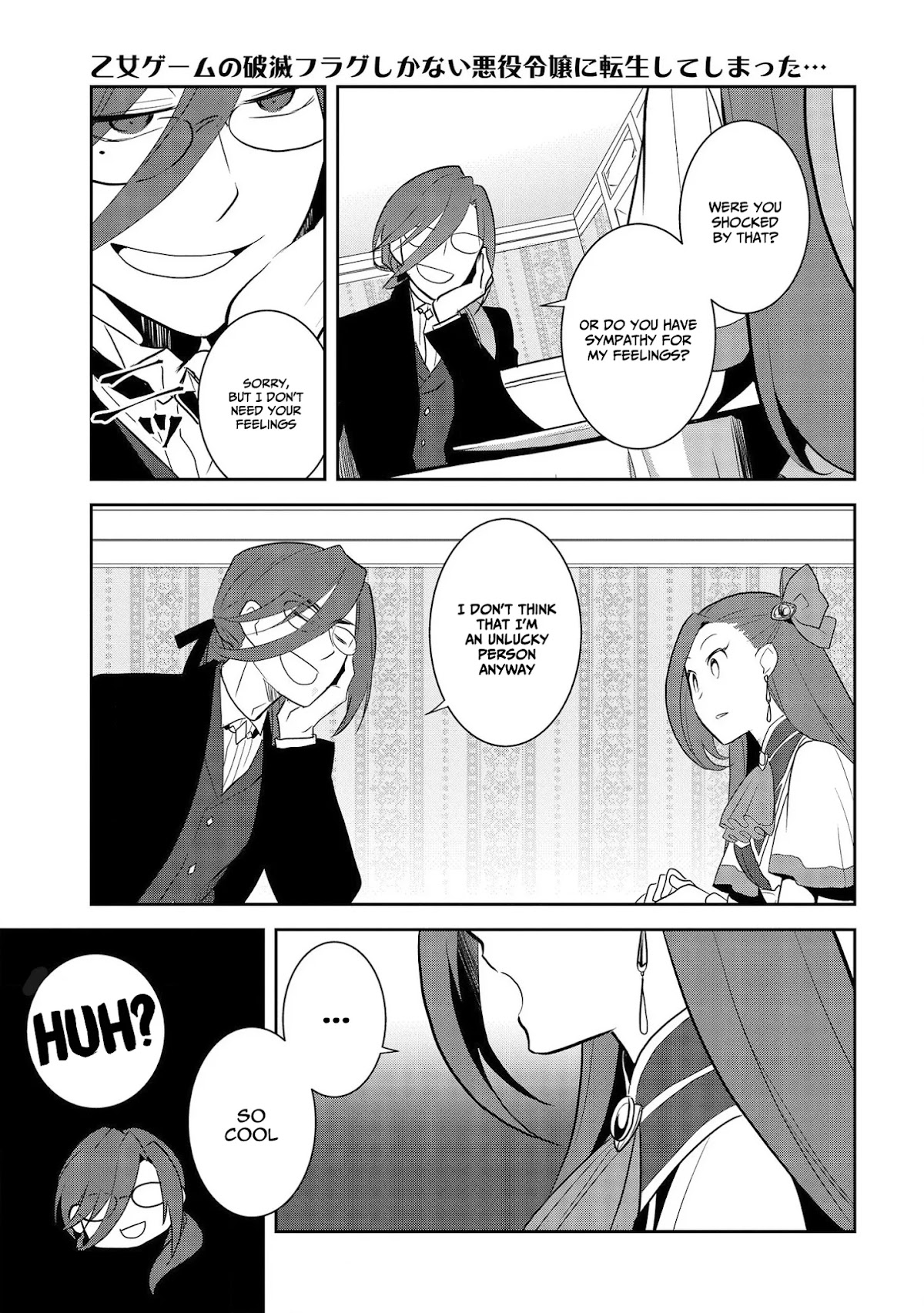 Otome Game no Hametsu Flag shika nai Akuyaku Reijou ni Tensei shite shimatta... Chapter 32 page 7 - Chapter 32: The Prisoner (6)