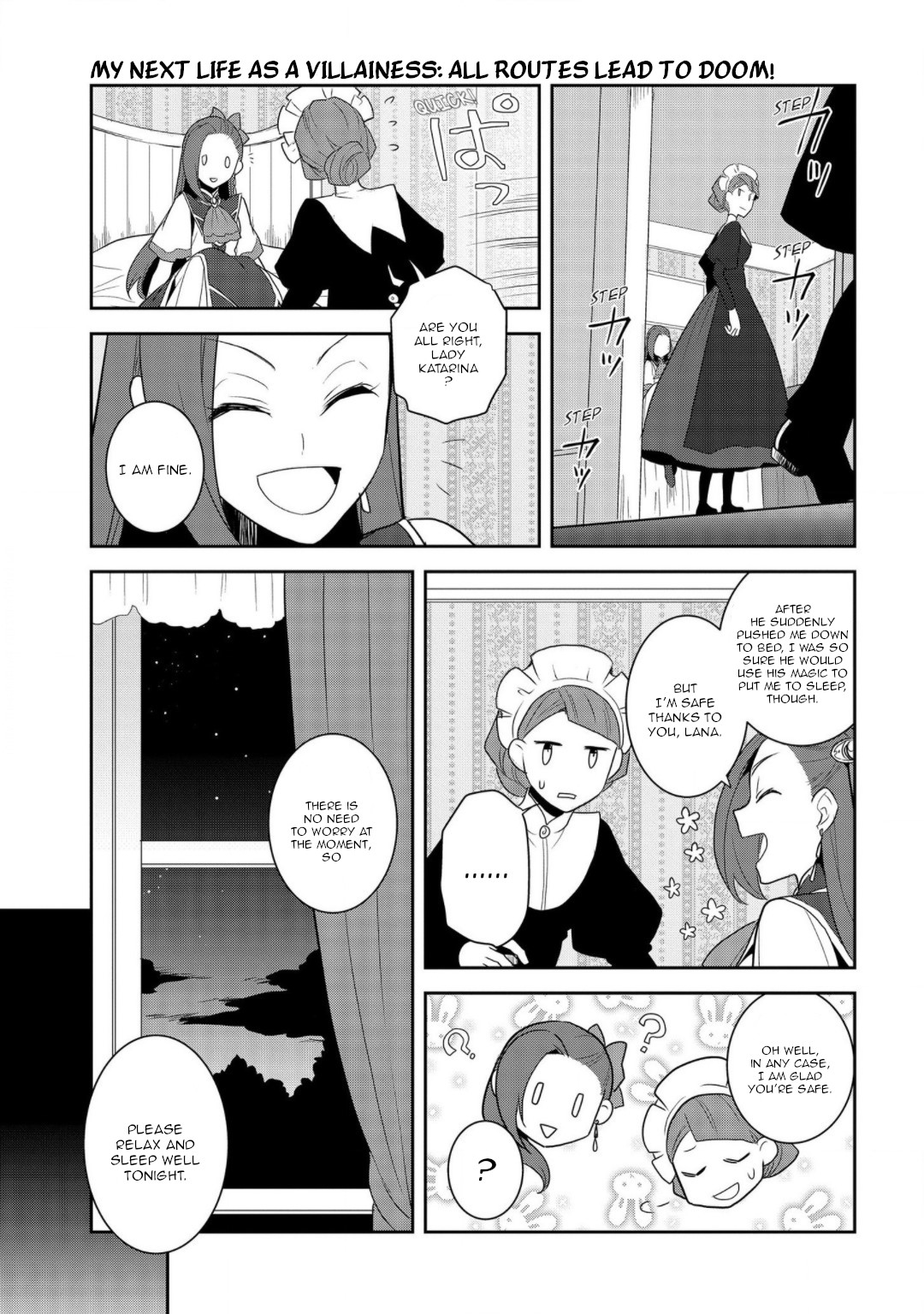 Otome Game no Hametsu Flag shika nai Akuyaku Reijou ni Tensei shite shimatta... Chapter 33 page 23 - Chapter 33: The Prisoner (7)