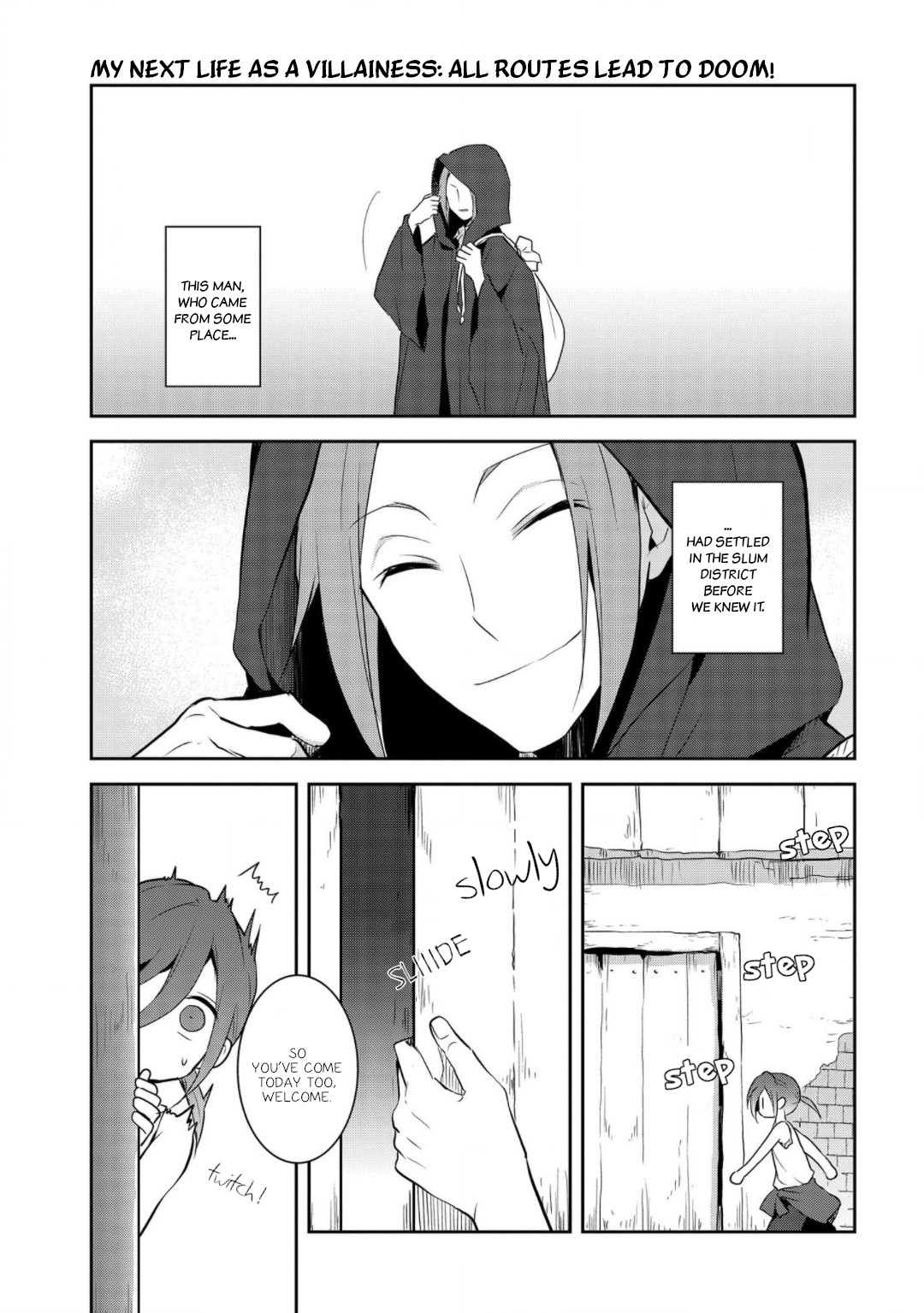 Otome Game no Hametsu Flag shika nai Akuyaku Reijou ni Tensei shite shimatta... Chapter 33 page 3 - Chapter 33: The Prisoner (7)
