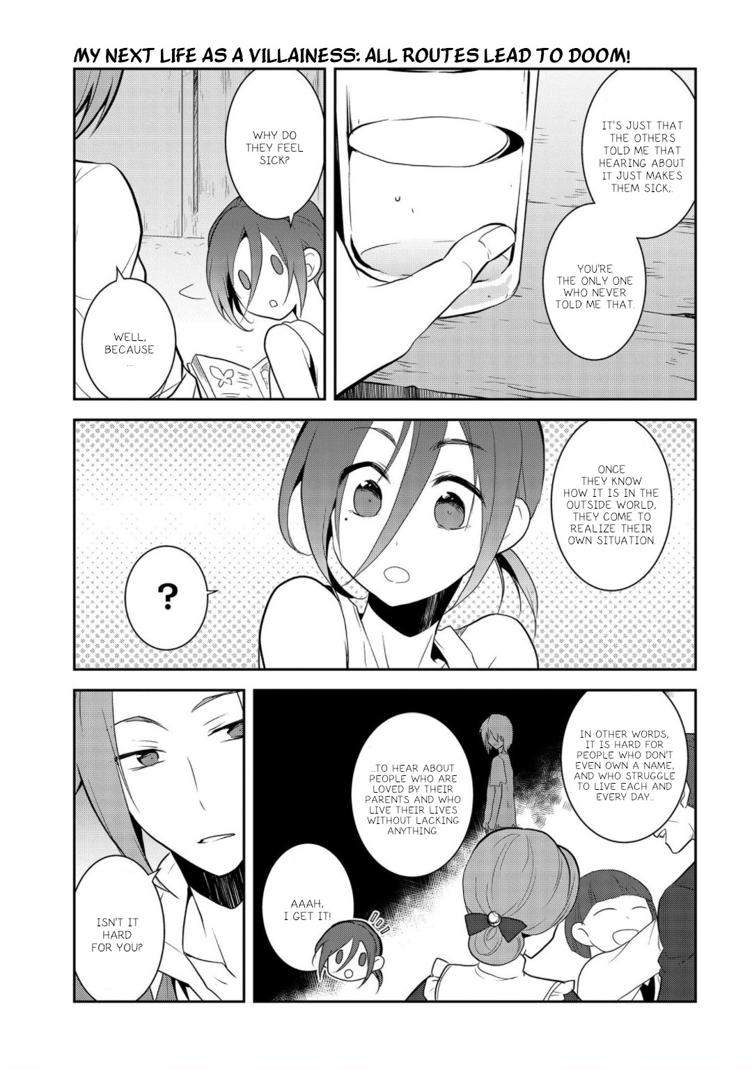 Otome Game no Hametsu Flag shika nai Akuyaku Reijou ni Tensei shite shimatta... Chapter 33 page 7 - Chapter 33: The Prisoner (7)