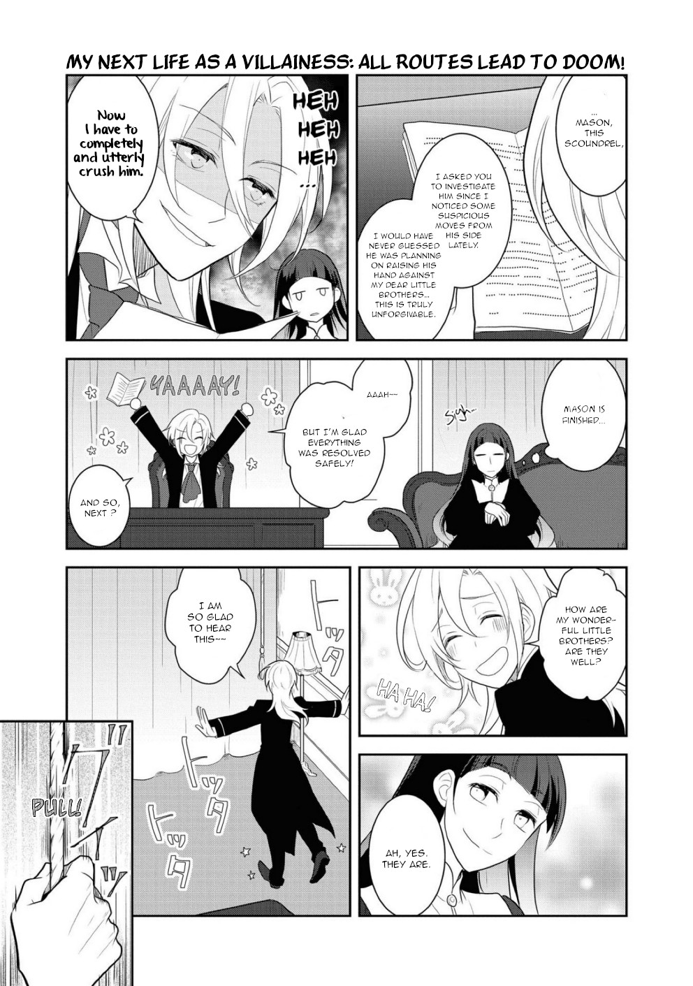 Otome Game no Hametsu Flag shika nai Akuyaku Reijou ni Tensei shite shimatta... Chapter 34 page 15 - Chapter 34: Everything is finally over