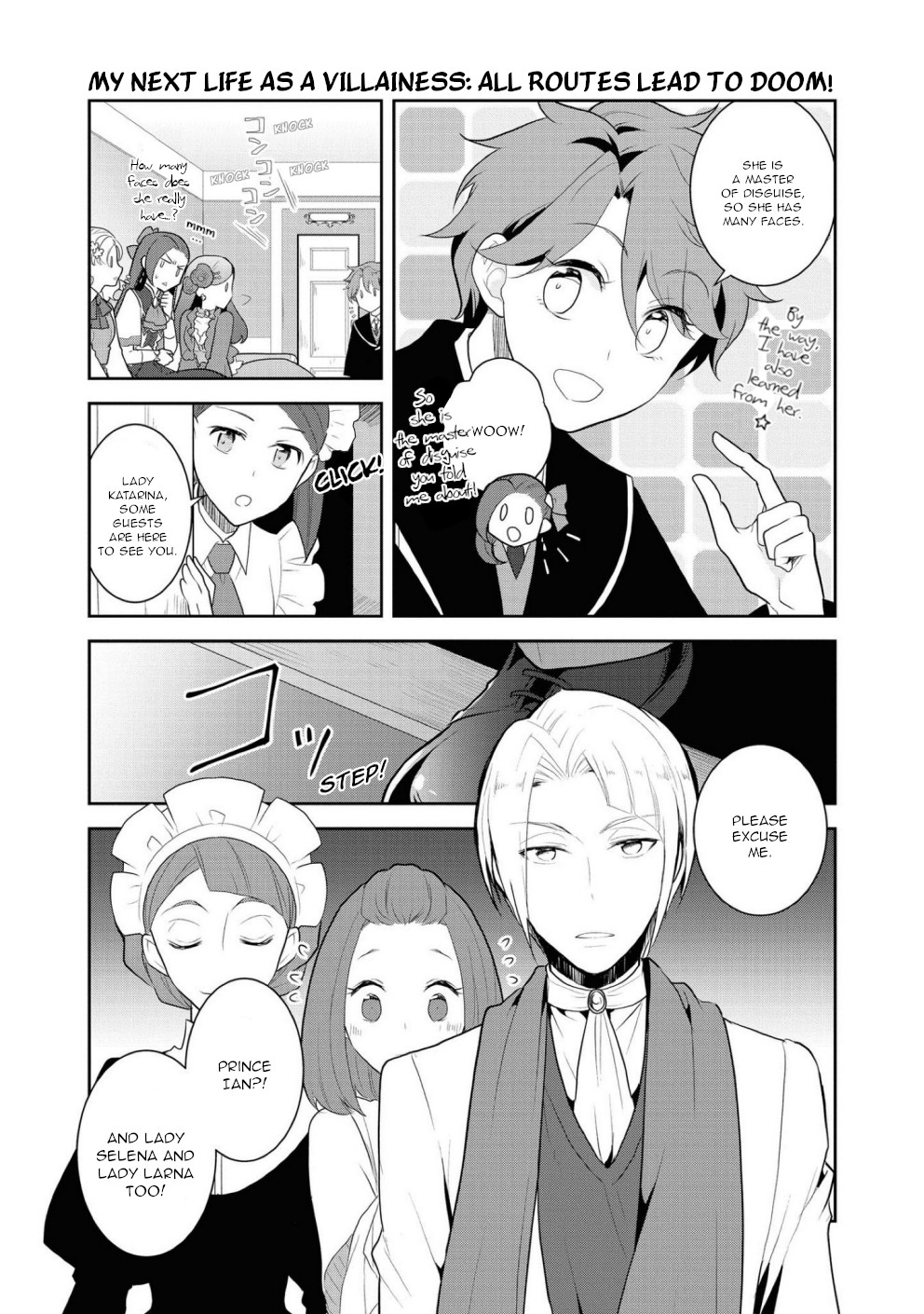 Otome Game no Hametsu Flag shika nai Akuyaku Reijou ni Tensei shite shimatta... Chapter 34 page 3 - Chapter 34: Everything is finally over