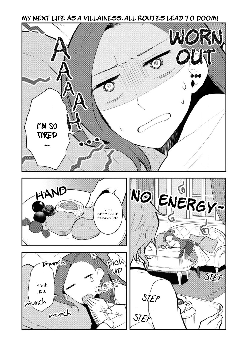 Otome Game no Hametsu Flag shika nai Akuyaku Reijou ni Tensei shite shimatta... Chapter 35 page 5 - Chapter 35: A sudden incident (1)