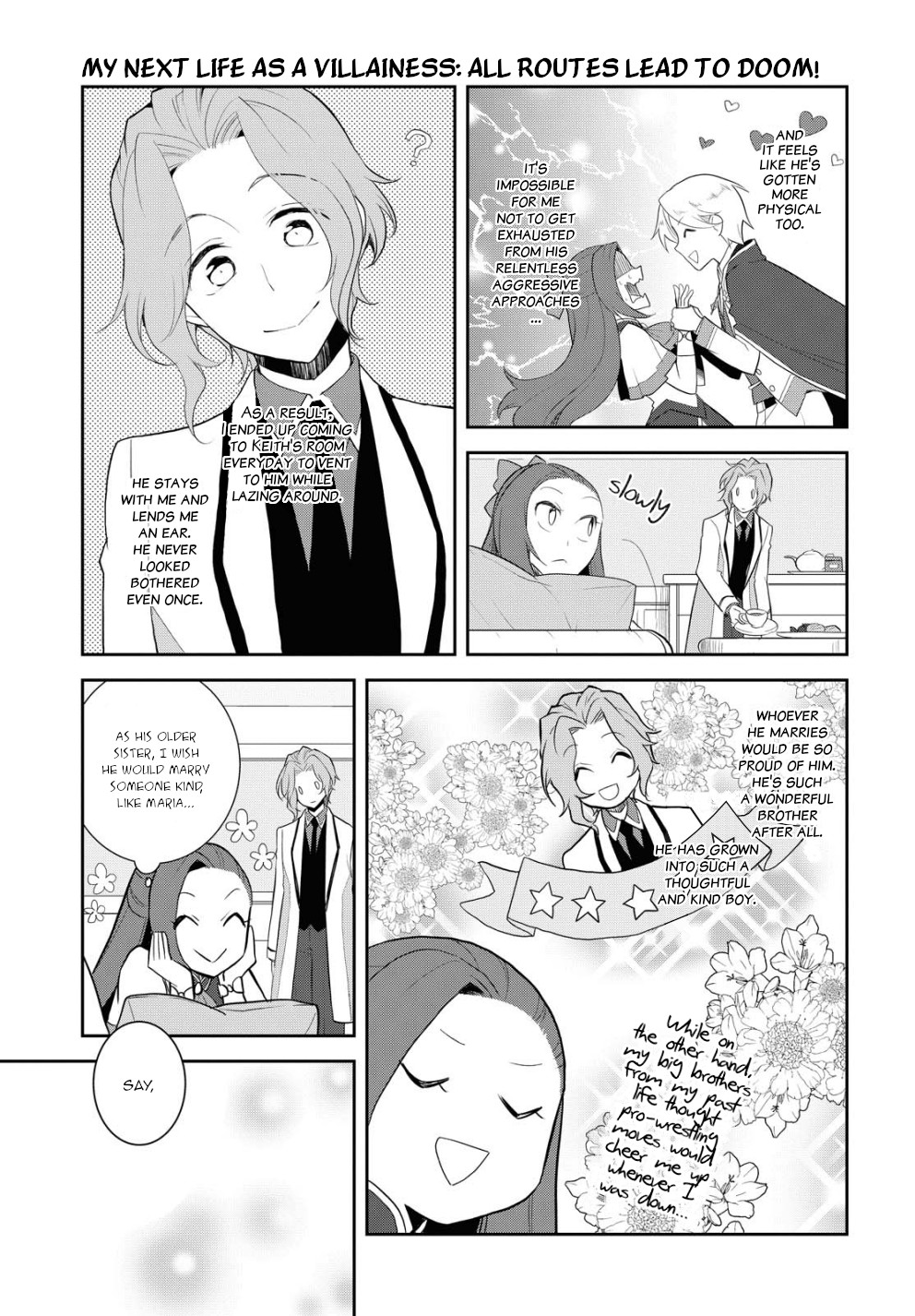 Otome Game no Hametsu Flag shika nai Akuyaku Reijou ni Tensei shite shimatta... Chapter 35 page 7 - Chapter 35: A sudden incident (1)