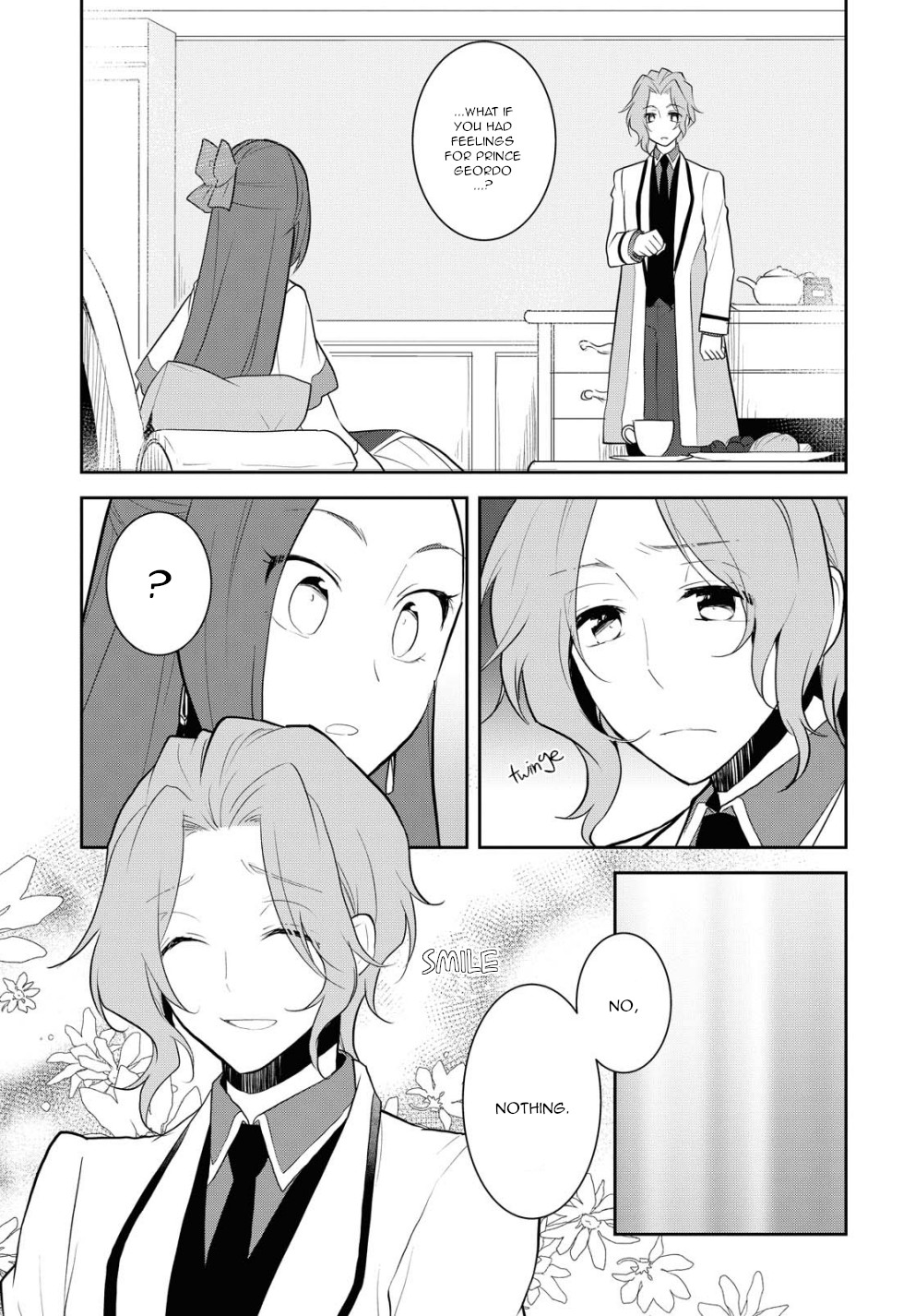 Otome Game no Hametsu Flag shika nai Akuyaku Reijou ni Tensei shite shimatta... Chapter 35 page 9 - Chapter 35: A sudden incident (1)