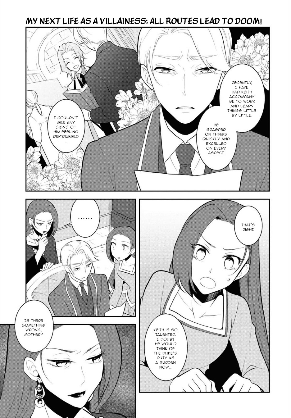 Otome Game no Hametsu Flag shika nai Akuyaku Reijou ni Tensei shite shimatta... Chapter 36 page 3 - Chapter 36