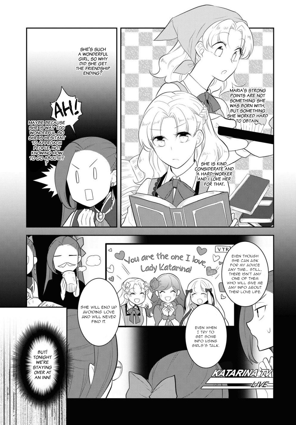 Otome Game no Hametsu Flag shika nai Akuyaku Reijou ni Tensei shite shimatta... Chapter 38 page 11 - Chapter 38