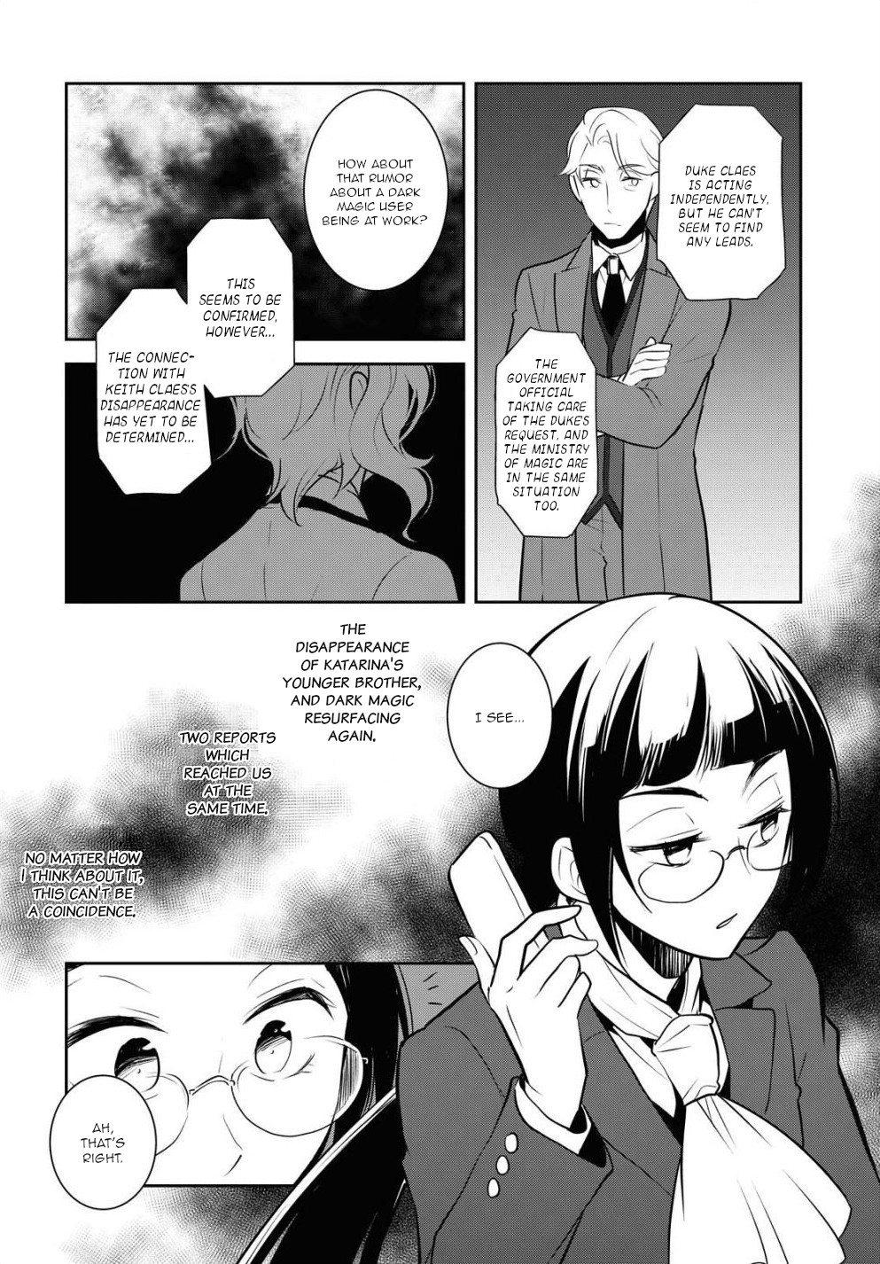 Otome Game no Hametsu Flag shika nai Akuyaku Reijou ni Tensei shite shimatta... Chapter 38 page 4 - Chapter 38