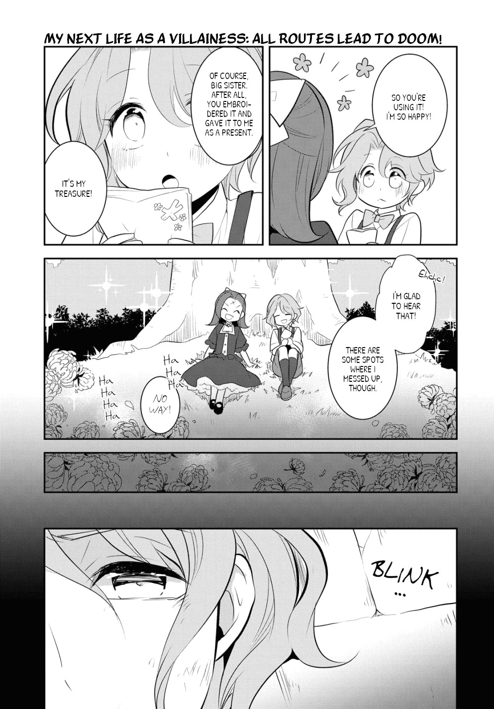 Otome Game no Hametsu Flag shika nai Akuyaku Reijou ni Tensei shite shimatta... Chapter 39 page 5 - Chapter 39: A sudden incident (5)