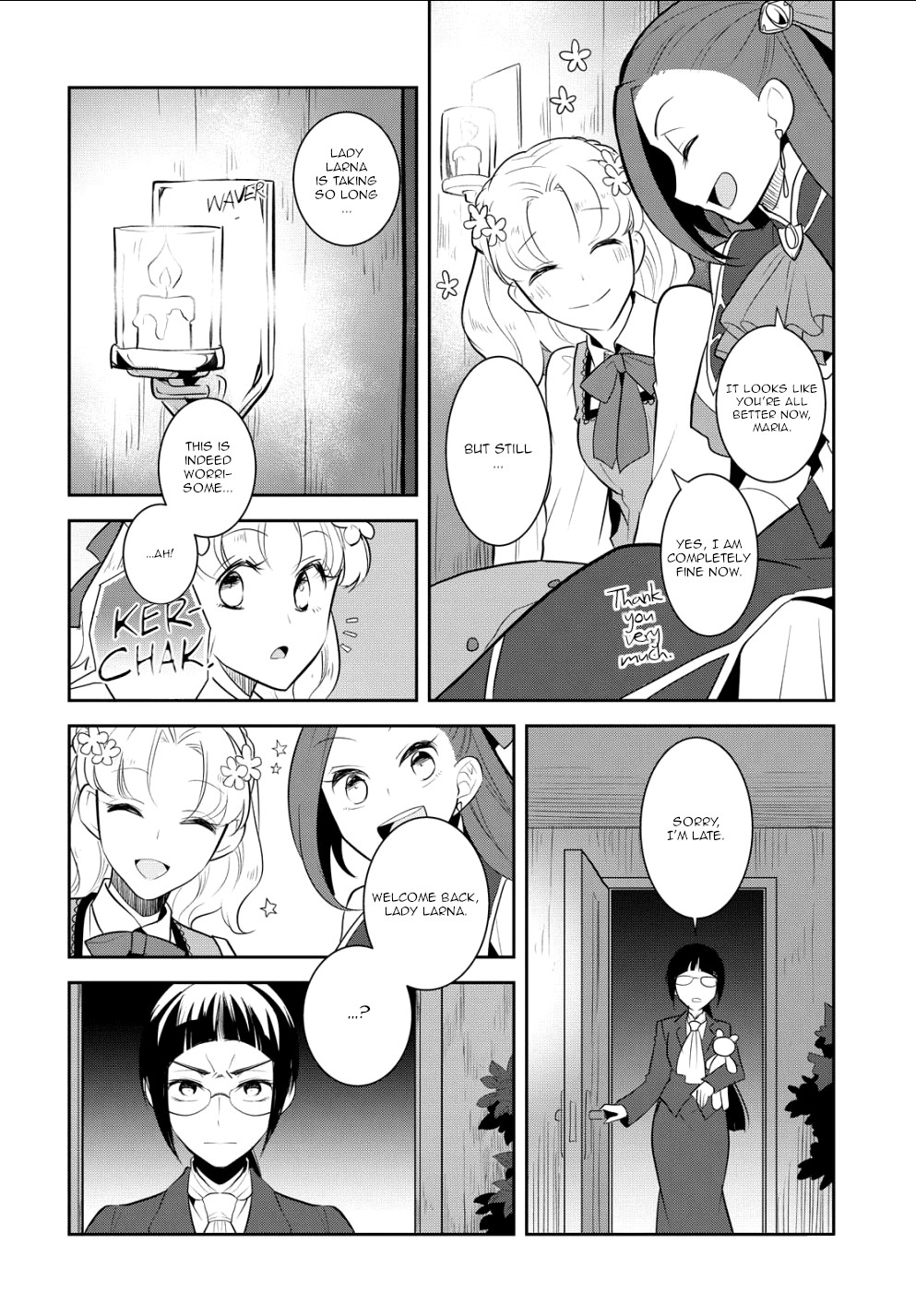 Otome Game no Hametsu Flag shika nai Akuyaku Reijou ni Tensei shite shimatta... Chapter 40 page 8 - Chapter 40: A sudden incident (6)