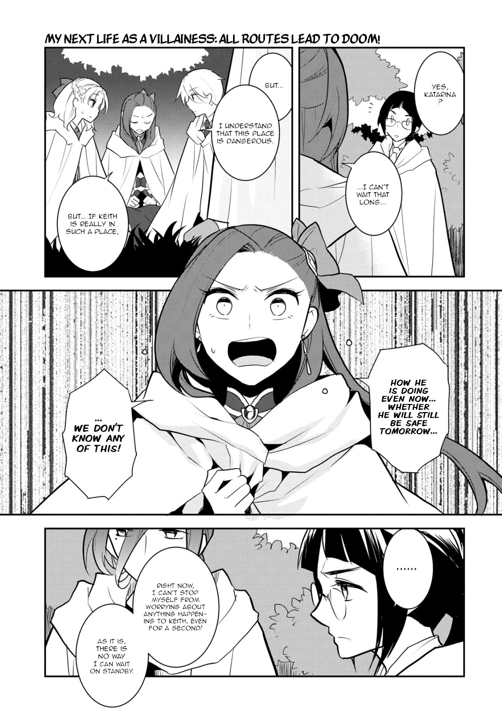 Otome Game no Hametsu Flag shika nai Akuyaku Reijou ni Tensei shite shimatta... Chapter 41 page 11 - Chapter 41: Onward, to the enemy's den! (1)