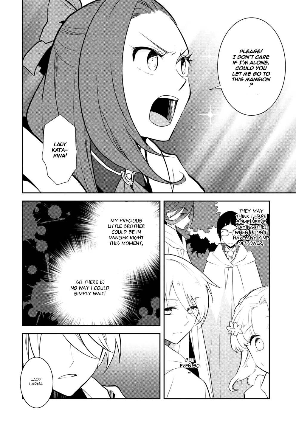 Otome Game no Hametsu Flag shika nai Akuyaku Reijou ni Tensei shite shimatta... Chapter 41 page 12 - Chapter 41: Onward, to the enemy's den! (1)