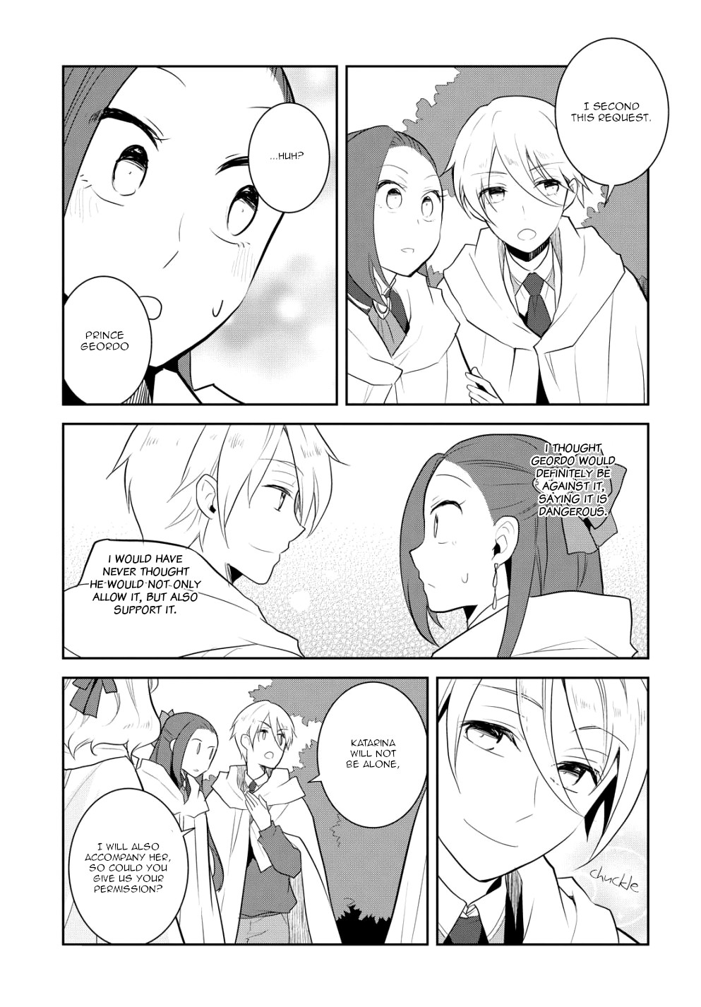 Otome Game no Hametsu Flag shika nai Akuyaku Reijou ni Tensei shite shimatta... Chapter 41 page 13 - Chapter 41: Onward, to the enemy's den! (1)