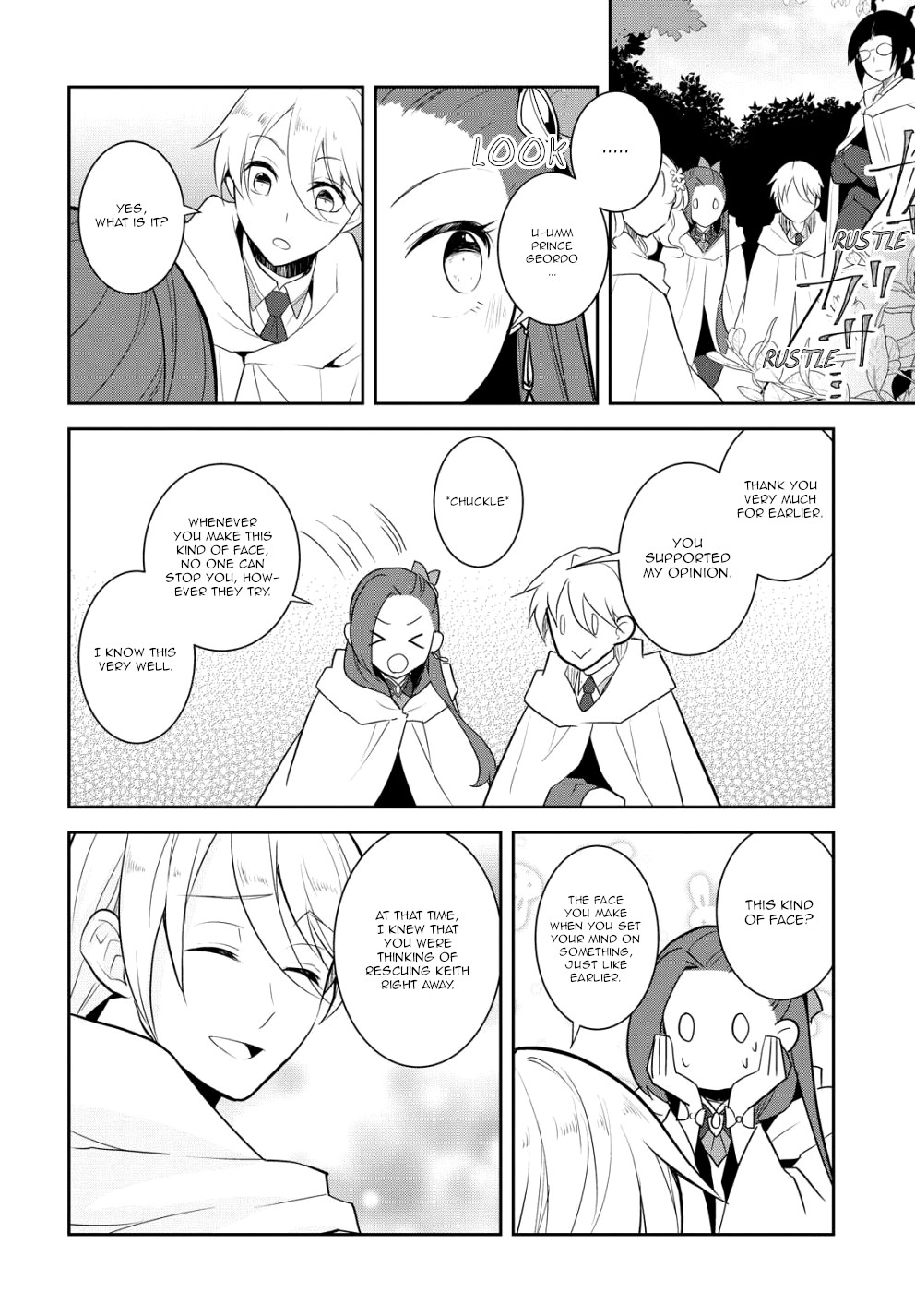 Otome Game no Hametsu Flag shika nai Akuyaku Reijou ni Tensei shite shimatta... Chapter 41 page 16 - Chapter 41: Onward, to the enemy's den! (1)