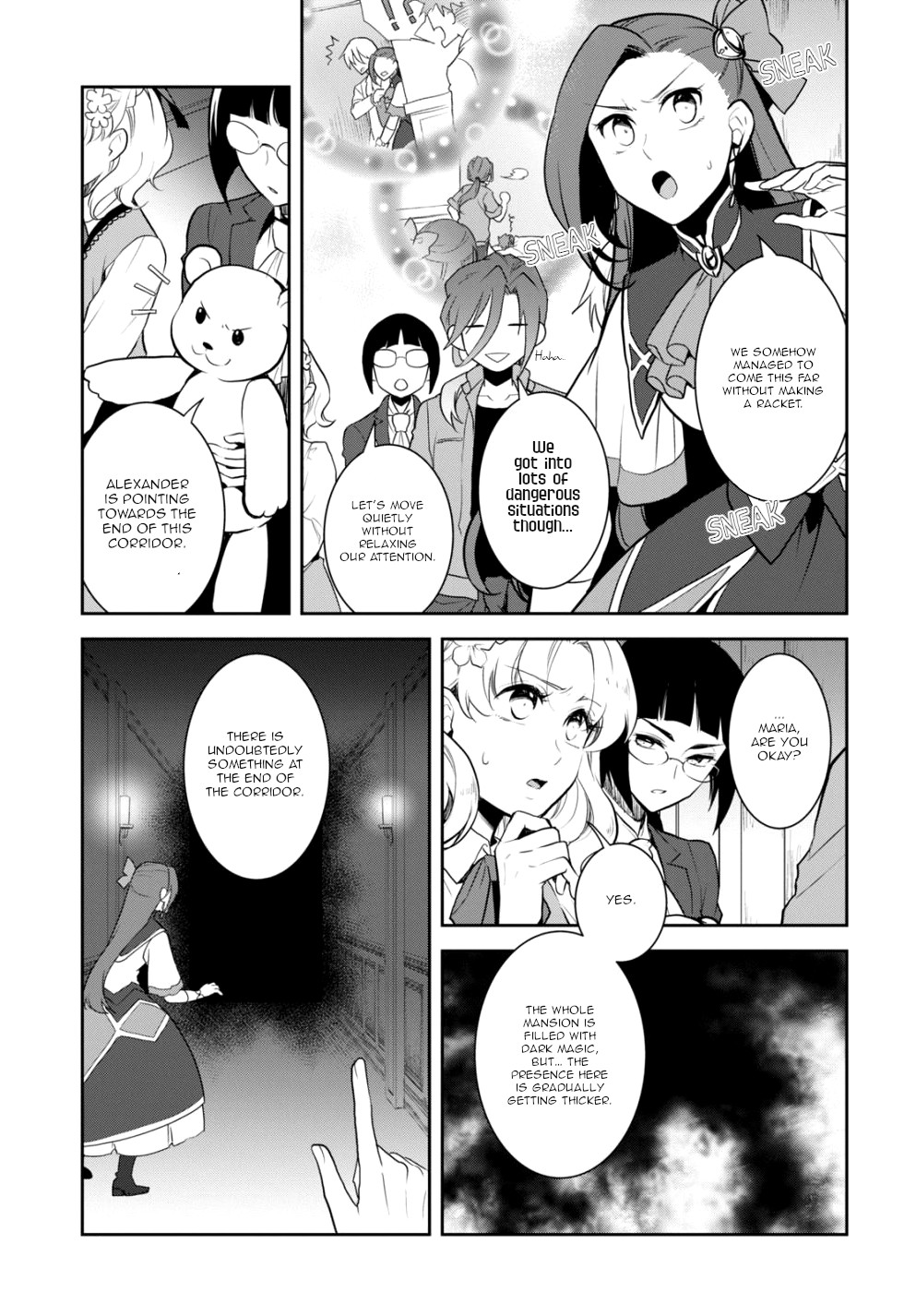 Otome Game no Hametsu Flag shika nai Akuyaku Reijou ni Tensei shite shimatta... Chapter 42 page 9 - Chapter 42: Onward, to the enemy's den! (2)