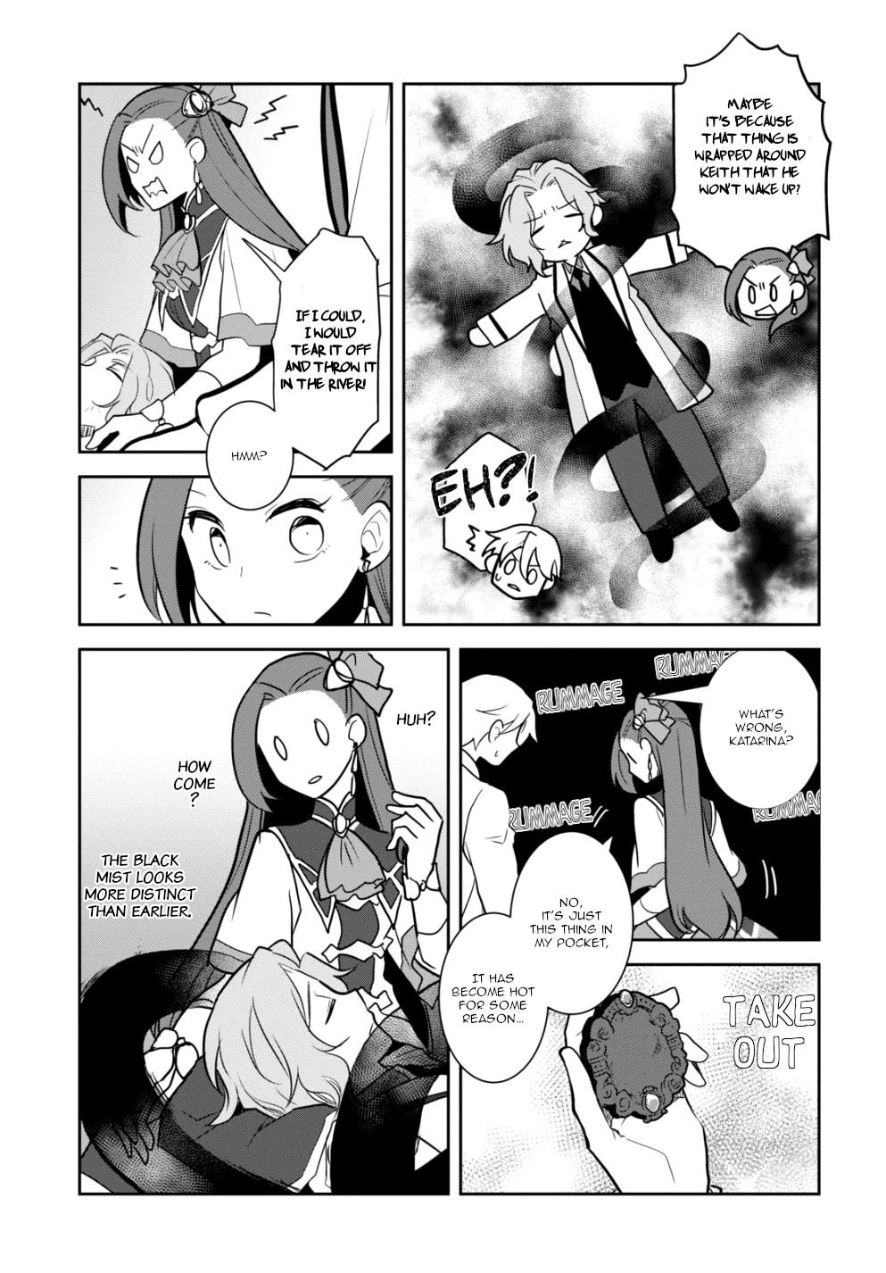 Otome Game no Hametsu Flag shika nai Akuyaku Reijou ni Tensei shite shimatta... Chapter 43 page 17 - Chapter 43: Onward, to the enemy's den! (3)
