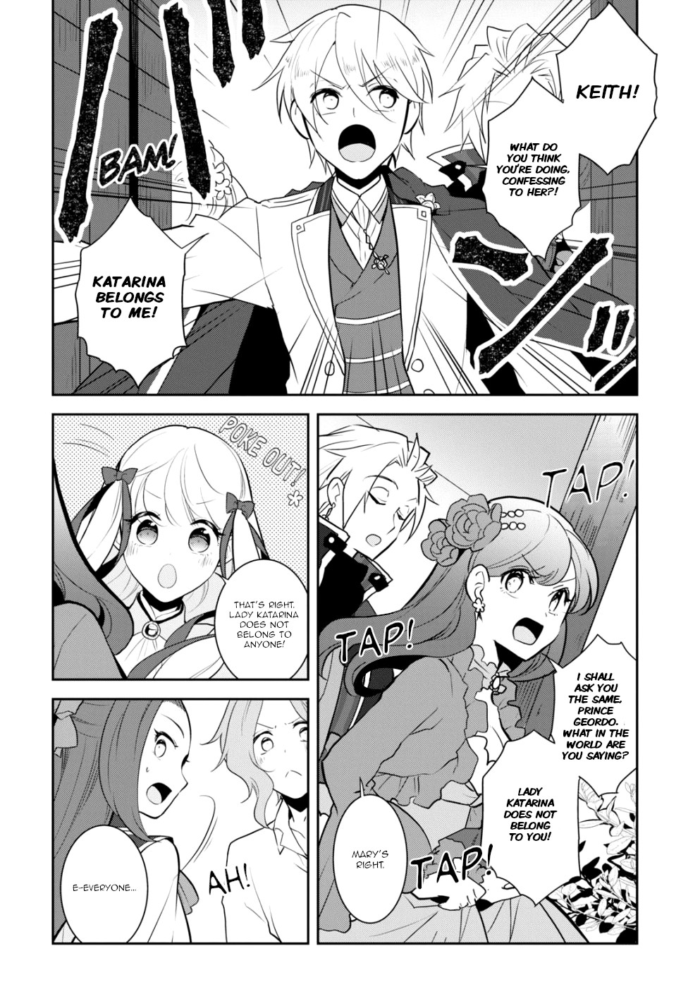 Otome Game no Hametsu Flag shika nai Akuyaku Reijou ni Tensei shite shimatta... Chapter 45 page 14 - Chapter 45: The incident is resolved, and... (2)