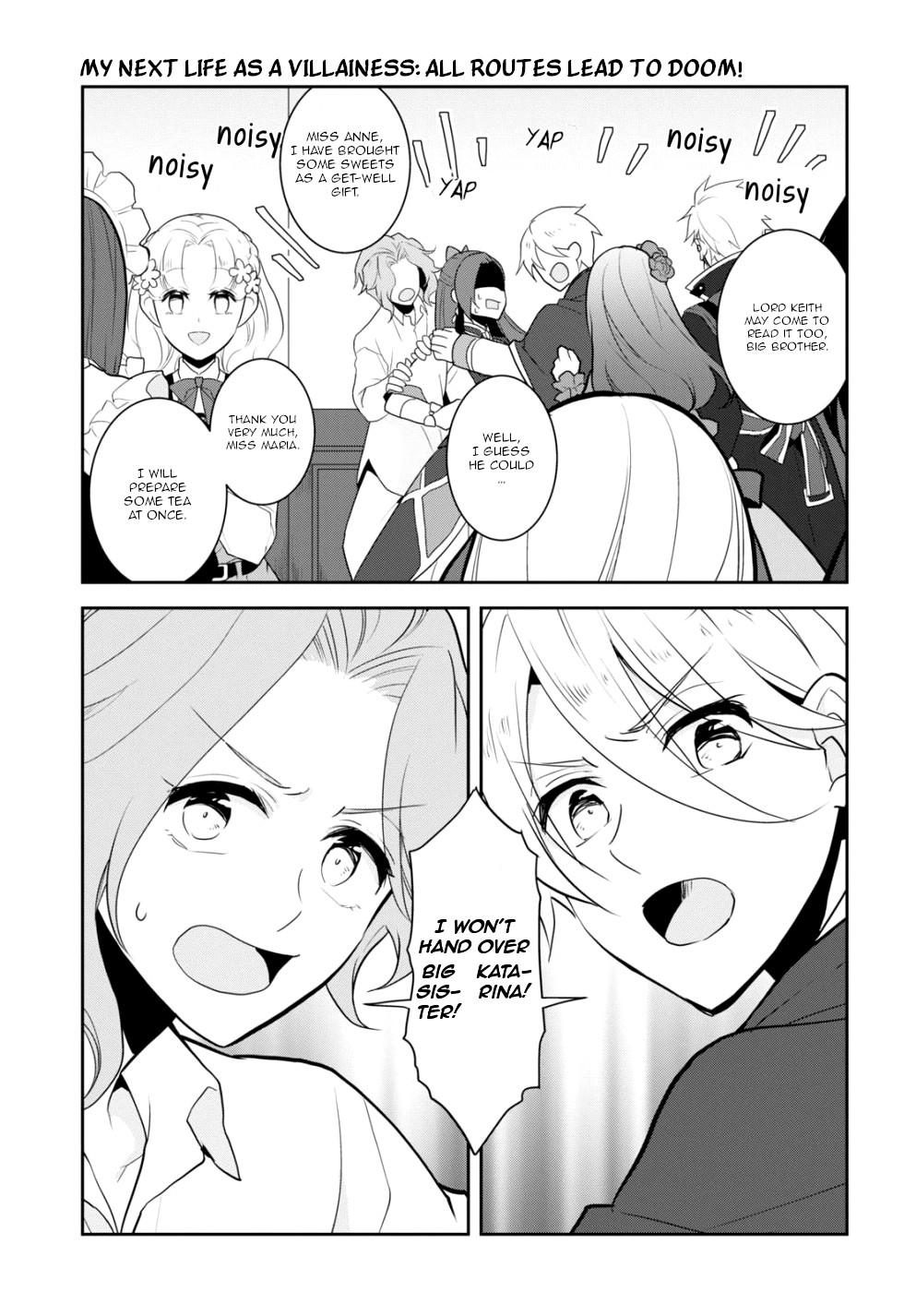 Otome Game no Hametsu Flag shika nai Akuyaku Reijou ni Tensei shite shimatta... Chapter 45 page 17 - Chapter 45: The incident is resolved, and... (2)