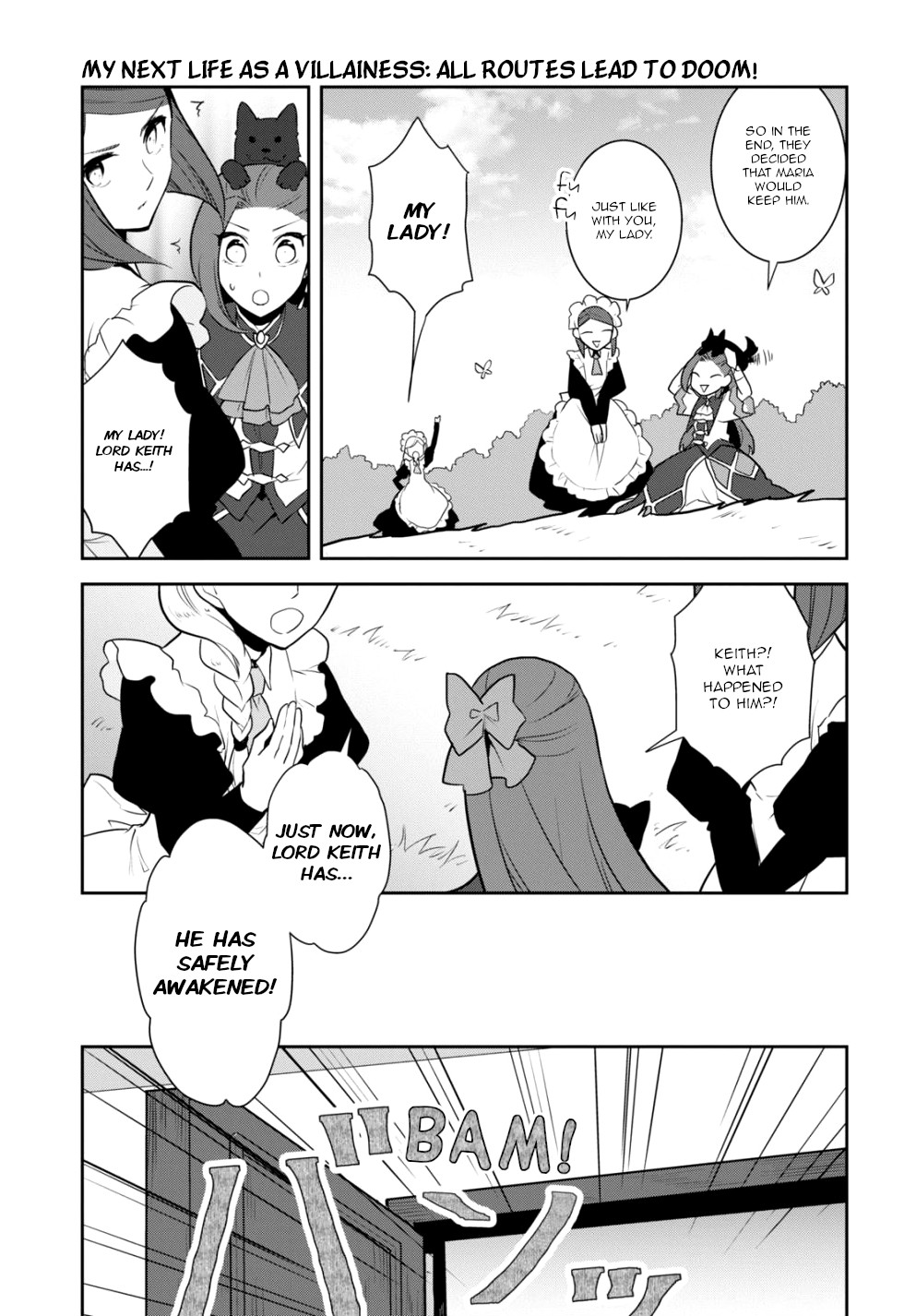 Otome Game no Hametsu Flag shika nai Akuyaku Reijou ni Tensei shite shimatta... Chapter 45 page 7 - Chapter 45: The incident is resolved, and... (2)