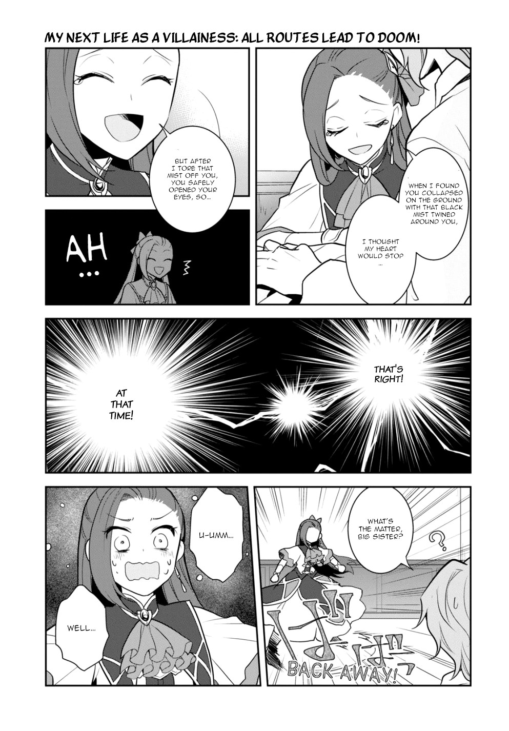 Otome Game no Hametsu Flag shika nai Akuyaku Reijou ni Tensei shite shimatta... Chapter 45 page 9 - Chapter 45: The incident is resolved, and... (2)
