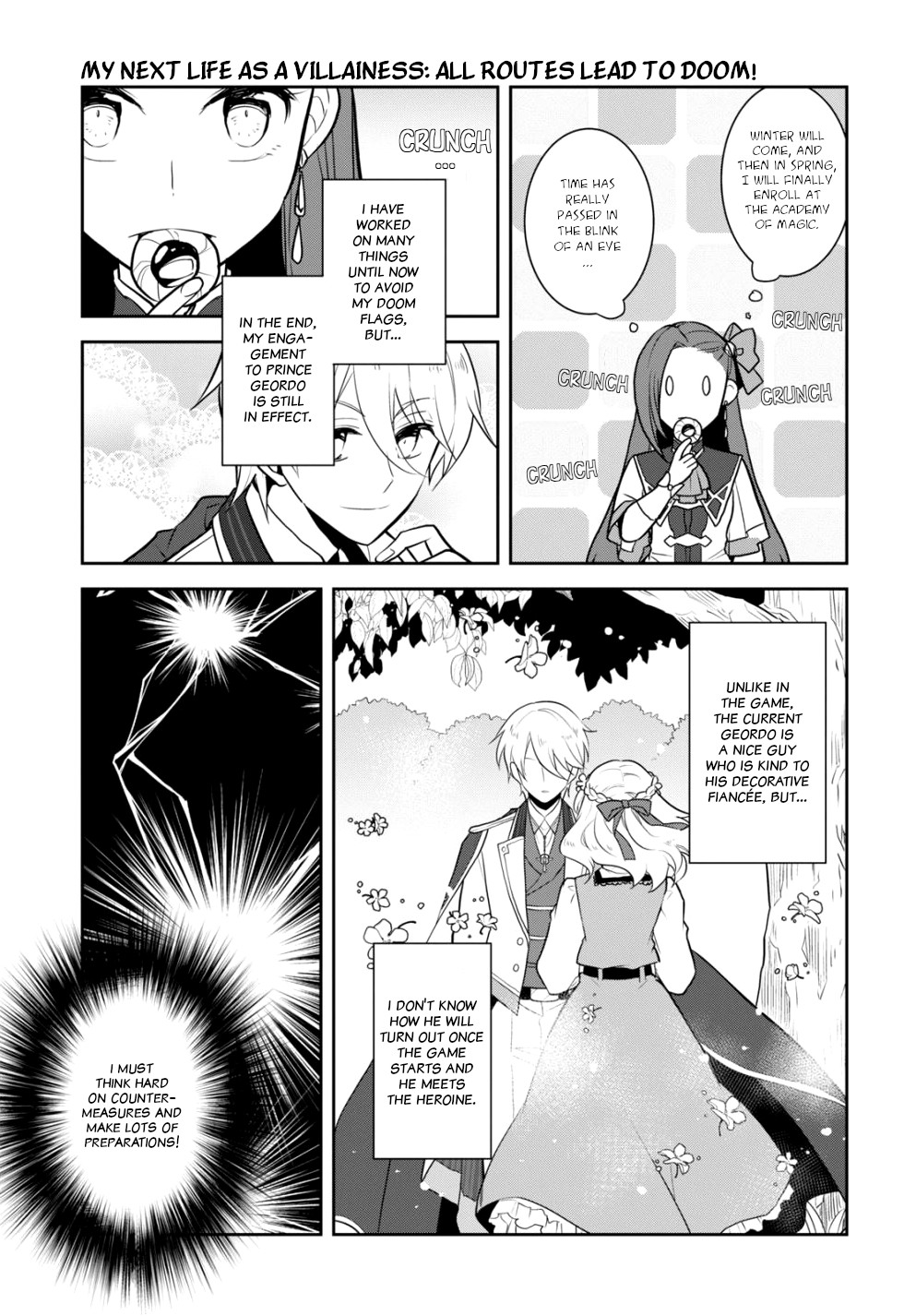 Otome Game no Hametsu Flag shika nai Akuyaku Reijou ni Tensei shite shimatta... Chapter 46 page 11 - Chapter 46: A rival appears (1)