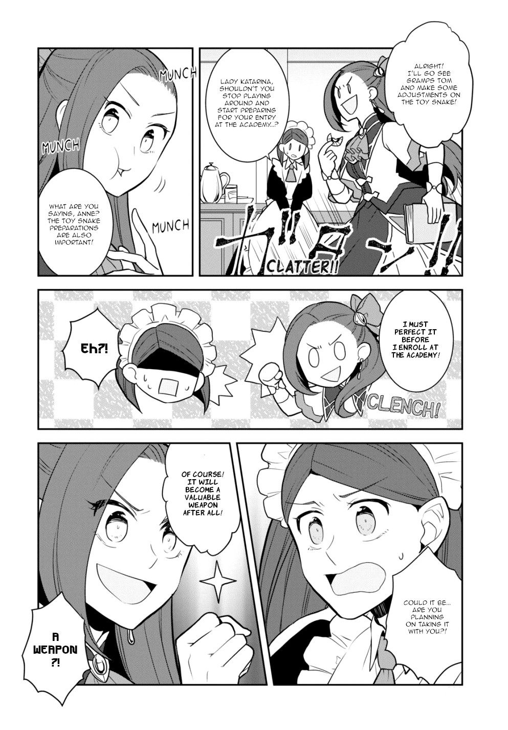 Otome Game no Hametsu Flag shika nai Akuyaku Reijou ni Tensei shite shimatta... Chapter 46 page 12 - Chapter 46: A rival appears (1)