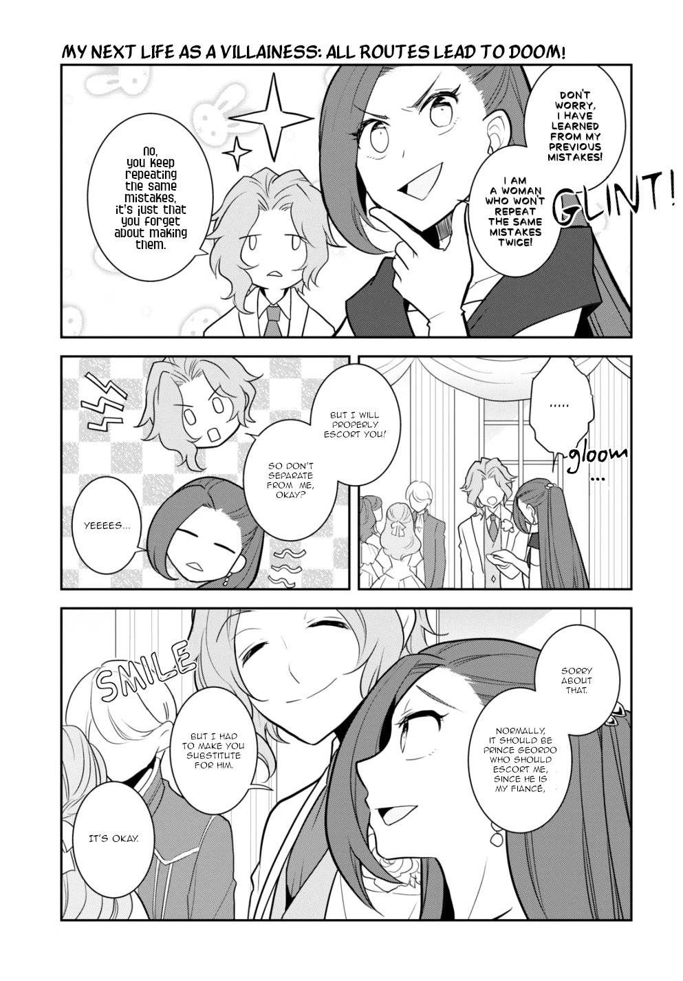 Otome Game no Hametsu Flag shika nai Akuyaku Reijou ni Tensei shite shimatta... Chapter 46 page 15 - Chapter 46: A rival appears (1)