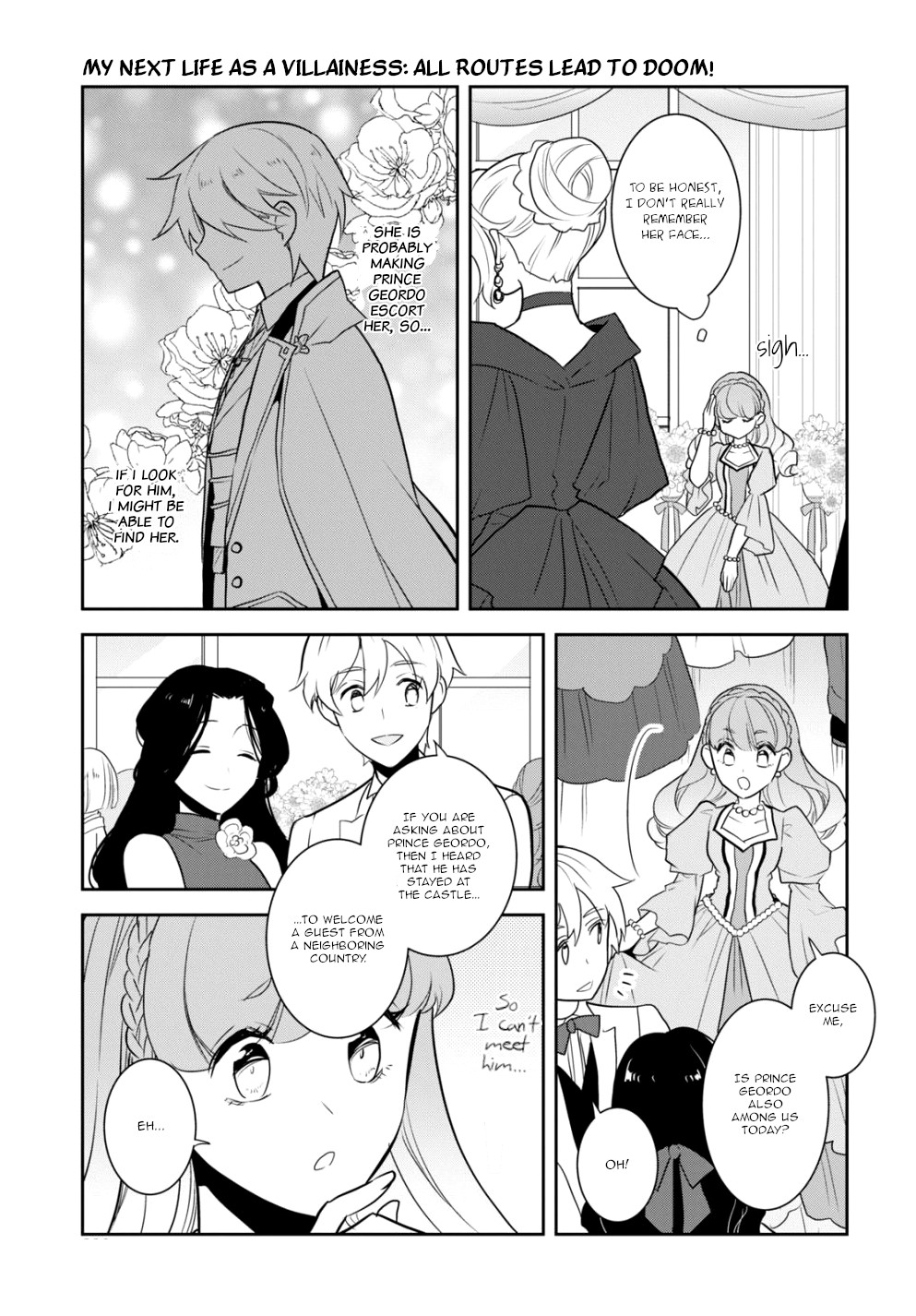 Otome Game no Hametsu Flag shika nai Akuyaku Reijou ni Tensei shite shimatta... Chapter 46 page 19 - Chapter 46: A rival appears (1)